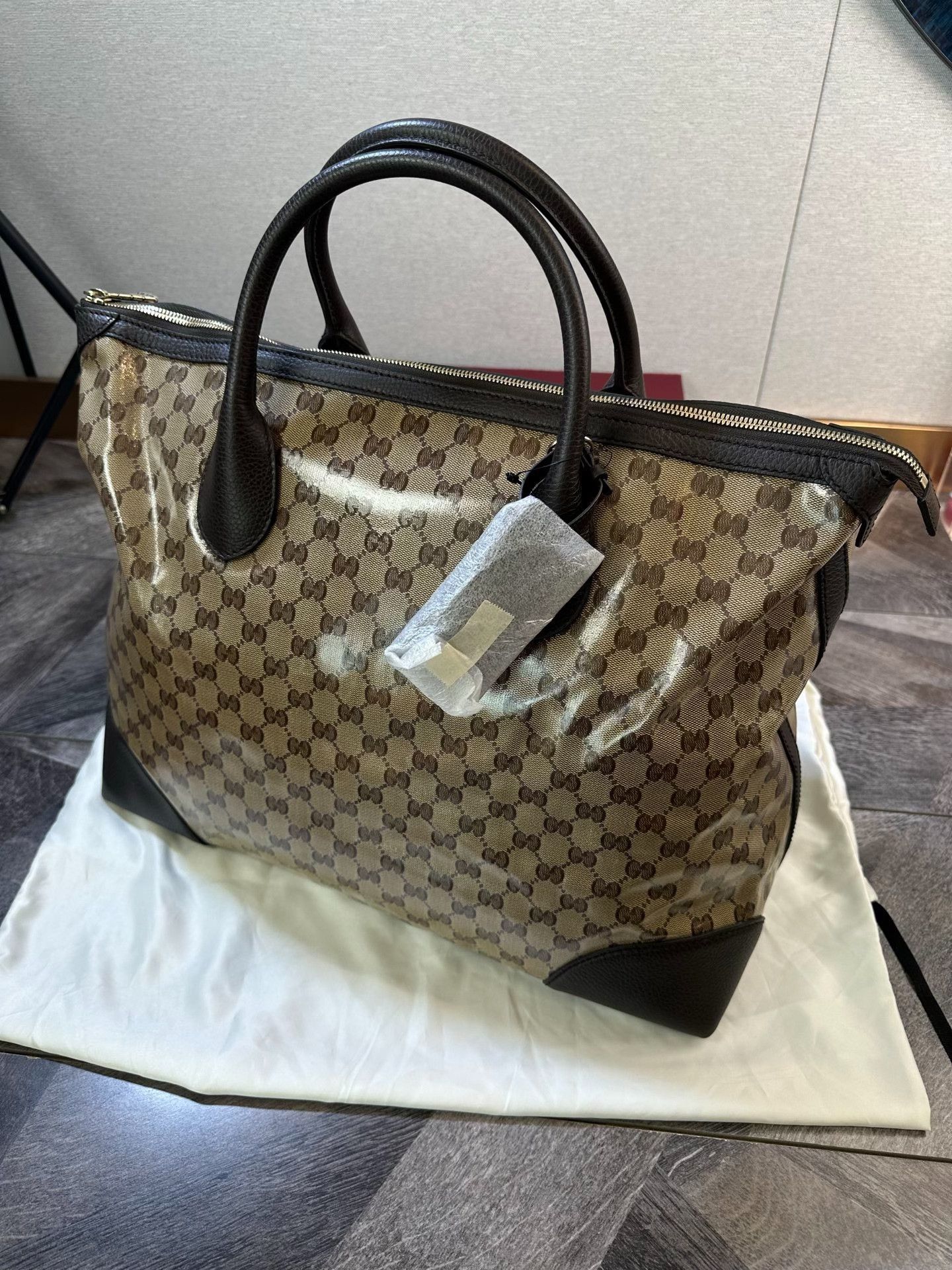Gucci Gucci GG Crystal Leather Travel Bag Size ONE SIZE - 2 Thumbnail