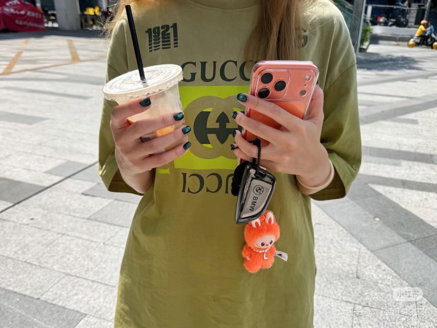 Gucci Gucci Green Gradient Double G Logo T-Shirt Size US S / EU 44-46 / 1 - 8 Thumbnail