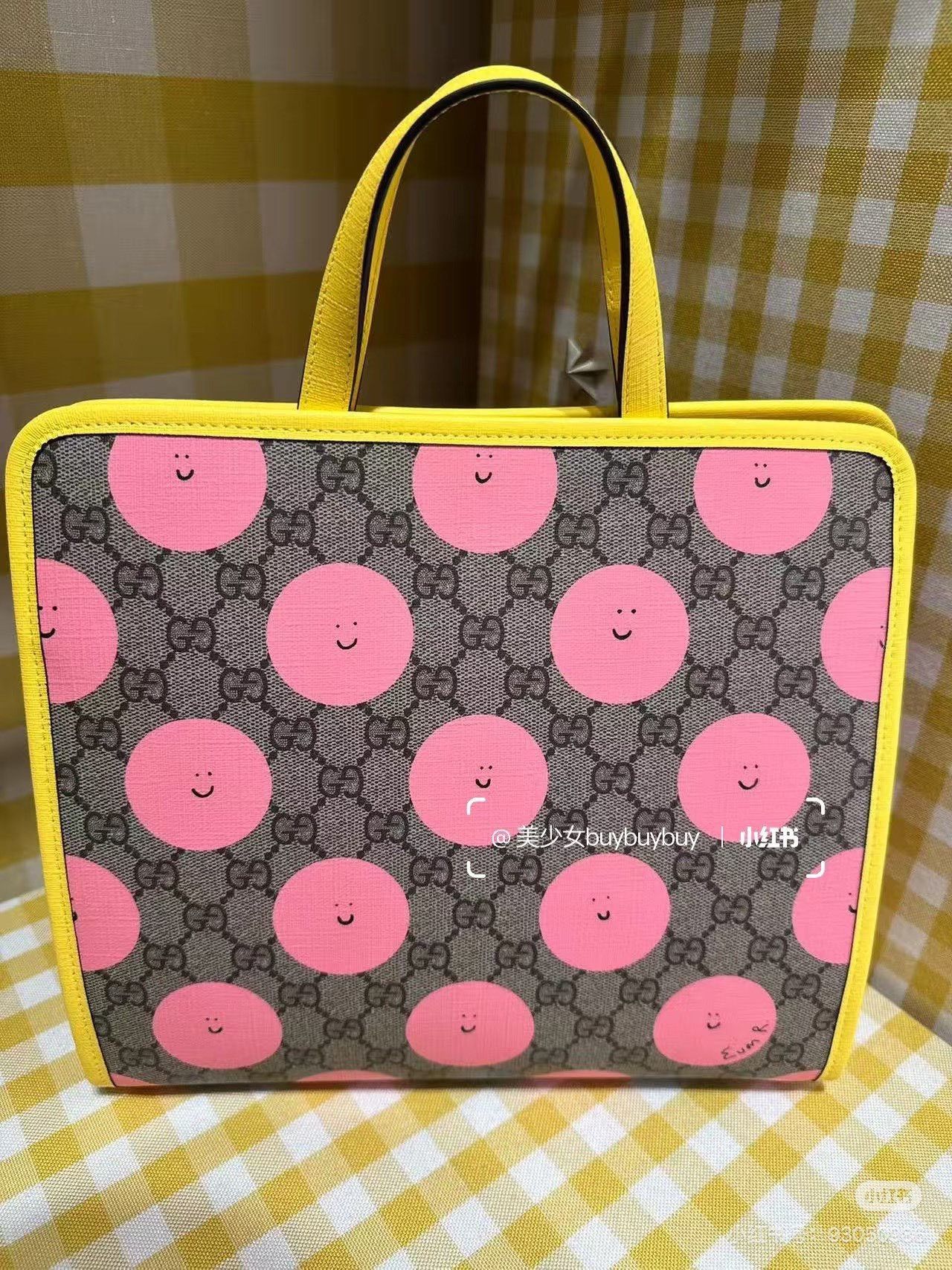 Gucci Gucci Kids Tote Smiley Sun Logo Size ONE SIZE - 6 Thumbnail