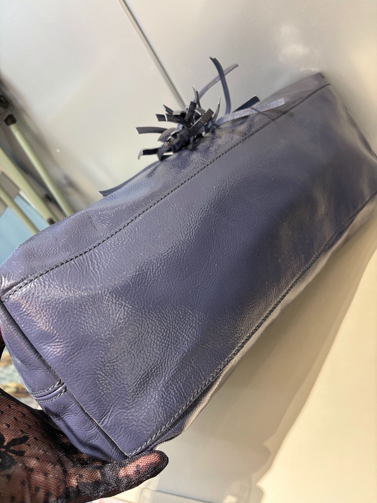 Gucci Gucci Soho Blue Tote Bag Size ONE SIZE - 6 Thumbnail