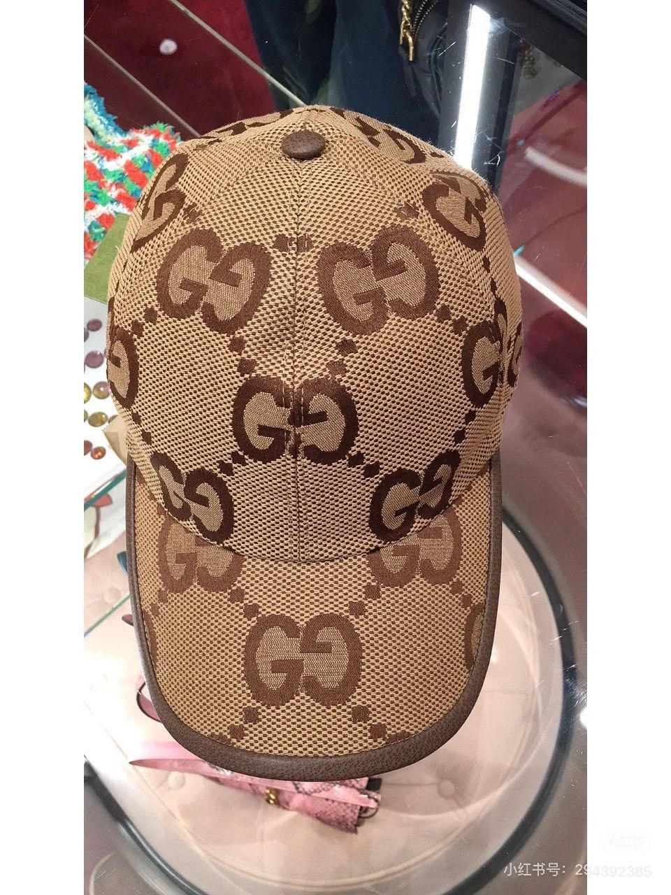 Gucci Gucci Monogram Big Logo Baseball Cap Size ONE SIZE - 7 Thumbnail