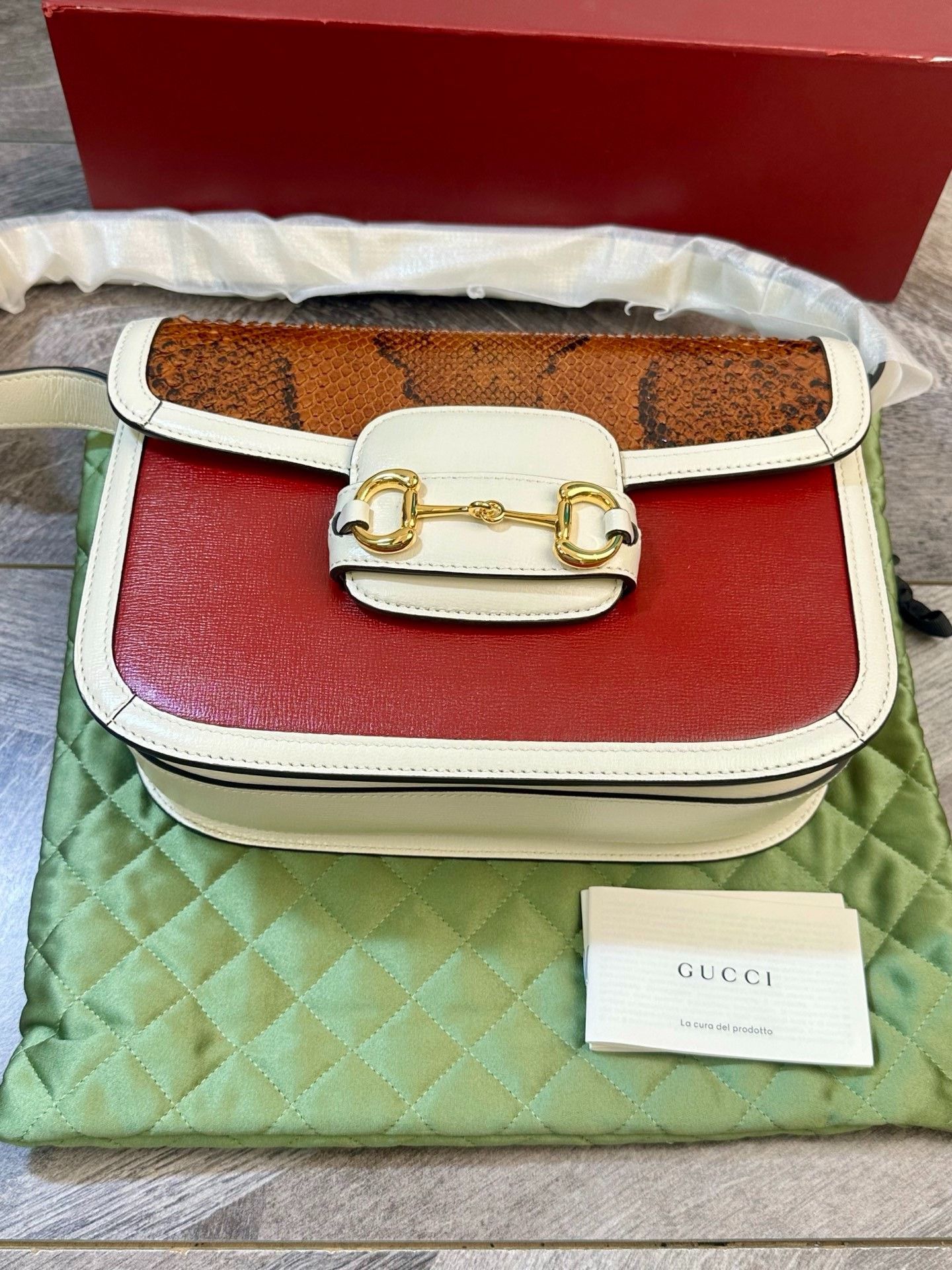 Gucci Gucci Limited 1955 Rare Leather Saddle Bag Size ONE SIZE - 4 Thumbnail