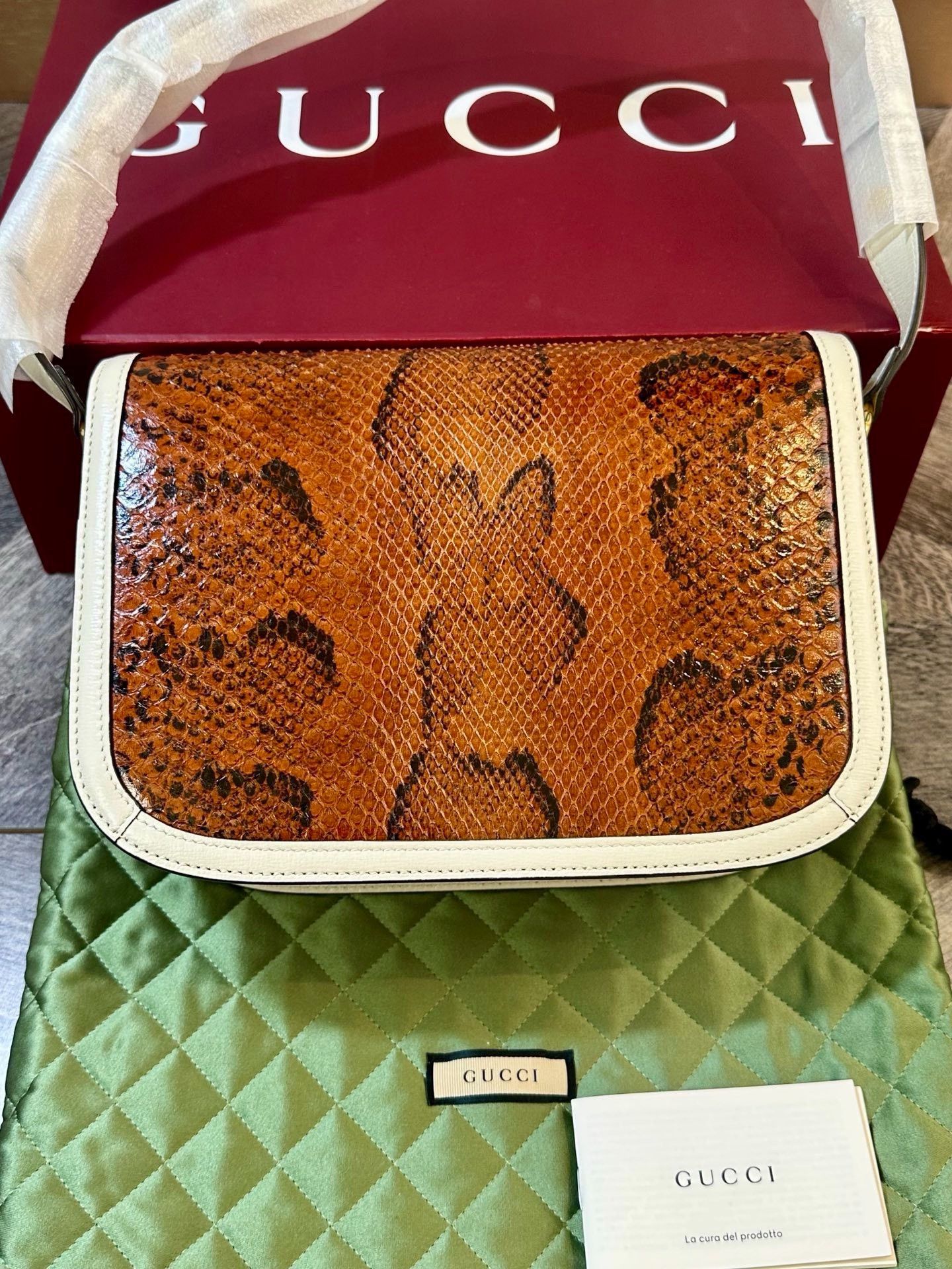 Gucci Gucci Limited 1955 Rare Leather Saddle Bag Size ONE SIZE - 2 Thumbnail