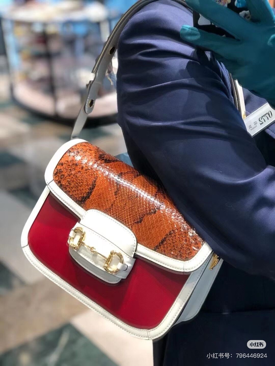 Gucci Gucci Limited 1955 Rare Leather Saddle Bag Size ONE SIZE - 7 Thumbnail