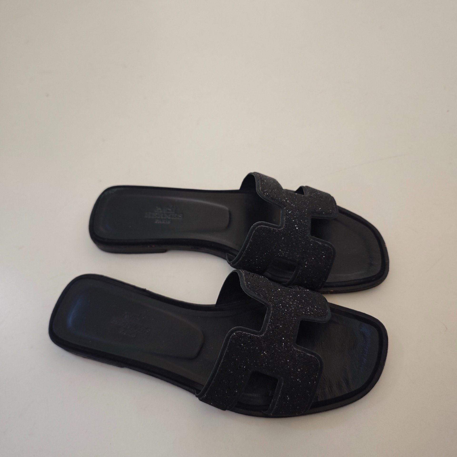 Hermes Hermes Oran Star Slippers Size US 5 / IT 35 - 2 Thumbnail