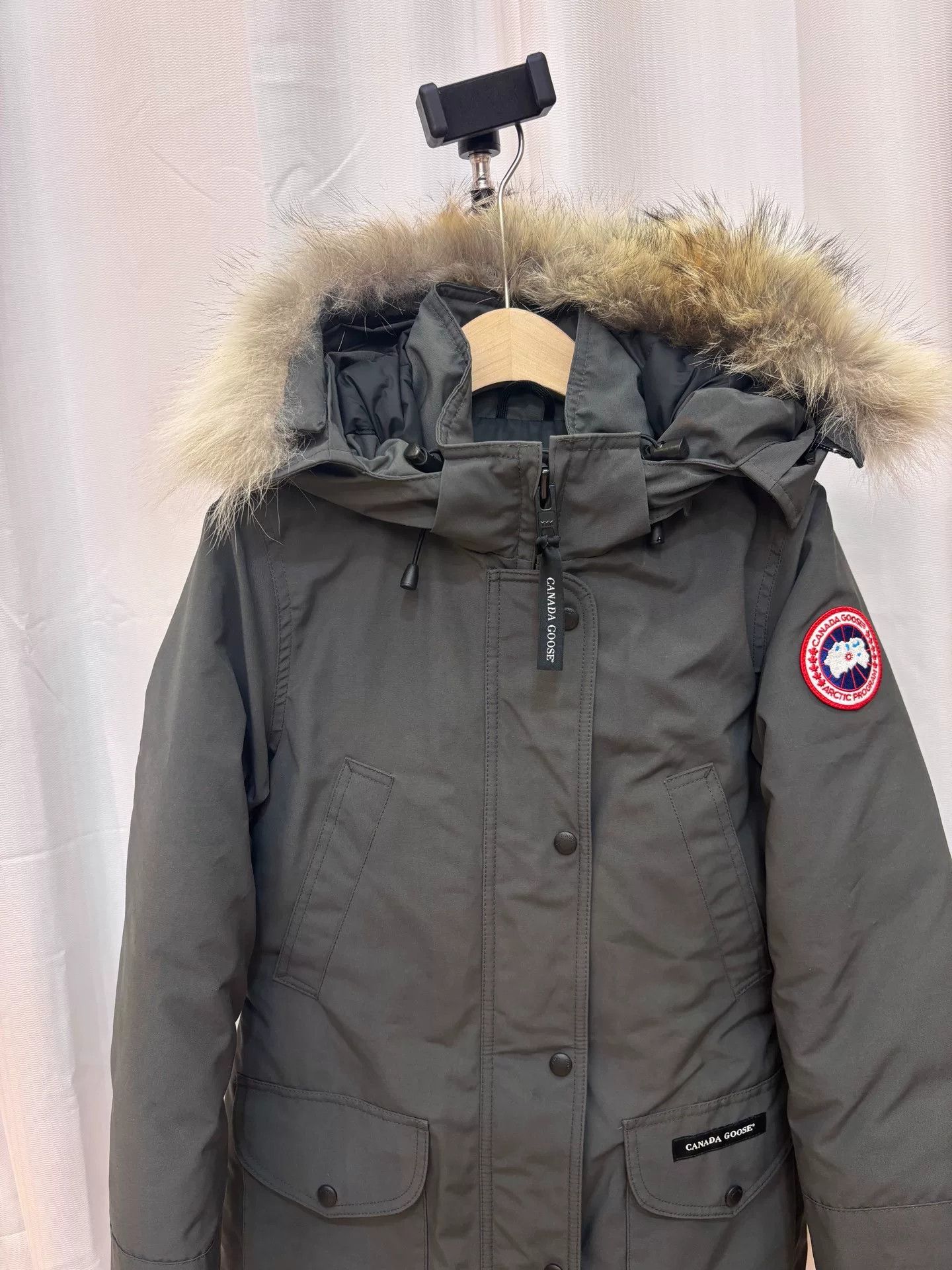 Canada Goose Canada Goose Women's Gray Parka XS Size XS / US 0-2 / IT 36-38 - 2 Thumbnail