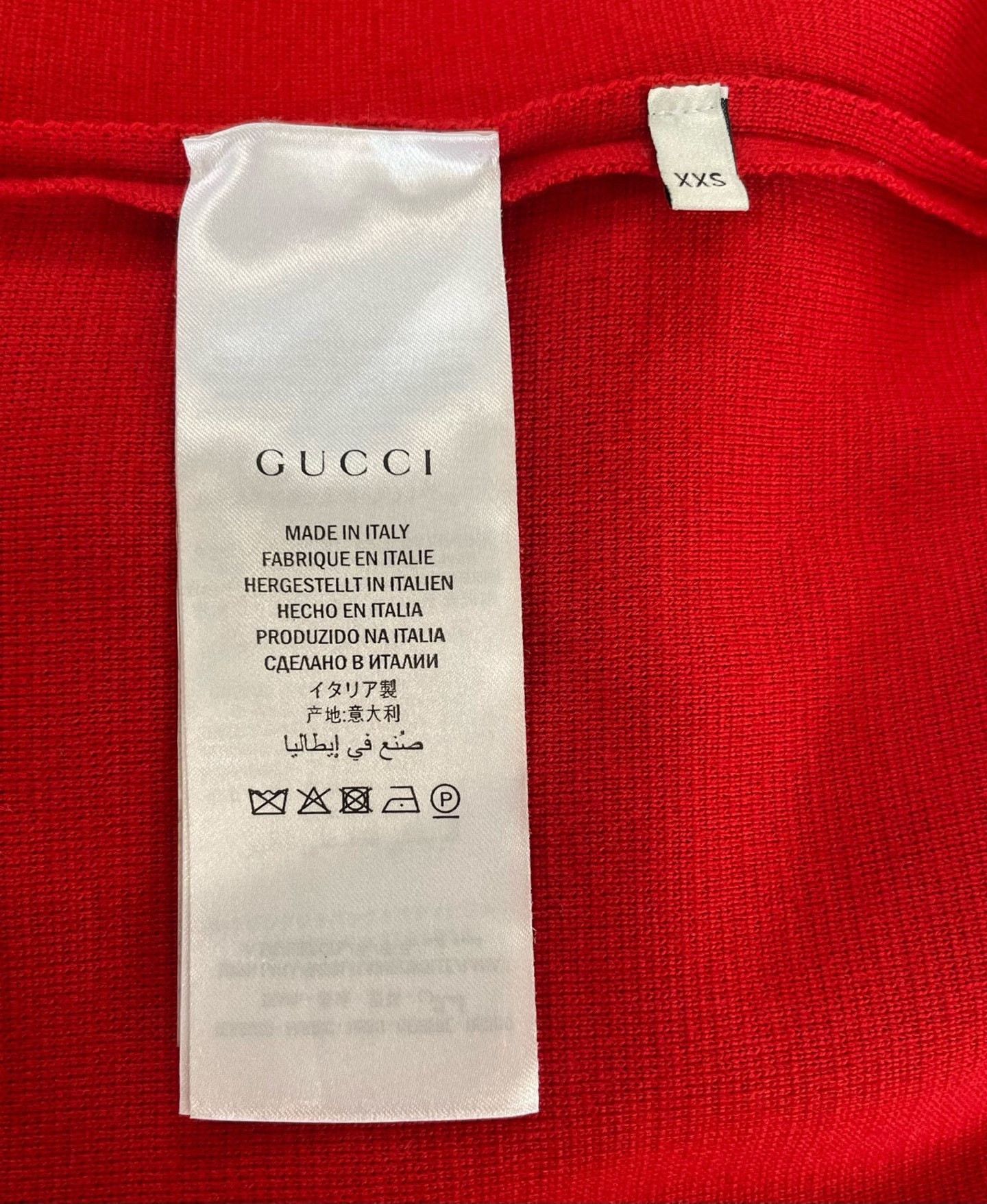Gucci Gucci Red Knit Cardigan XXS Size XXS / US 00 / IT 34 - 6 Thumbnail