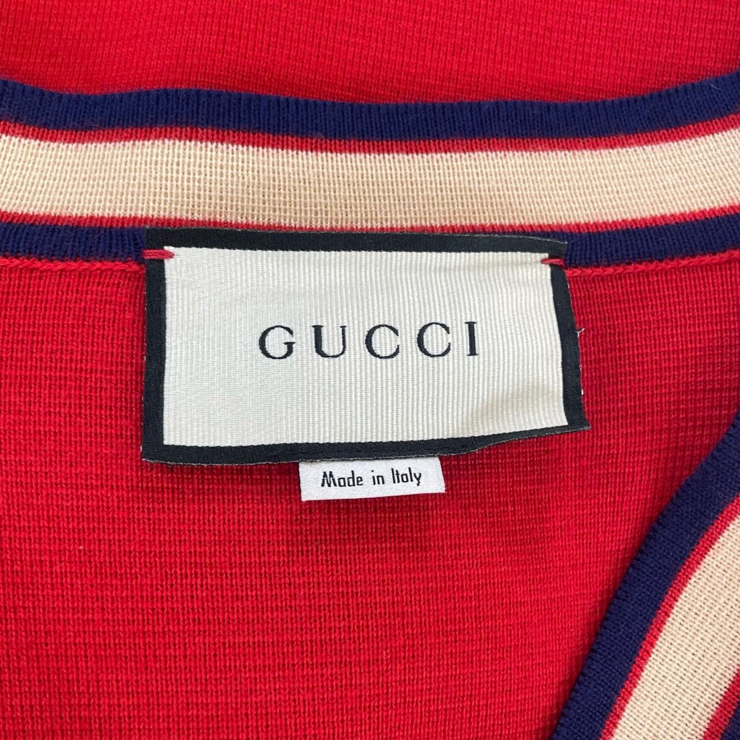 Gucci Gucci Red Knit Cardigan XXS Size XXS / US 00 / IT 34 - 5 Thumbnail