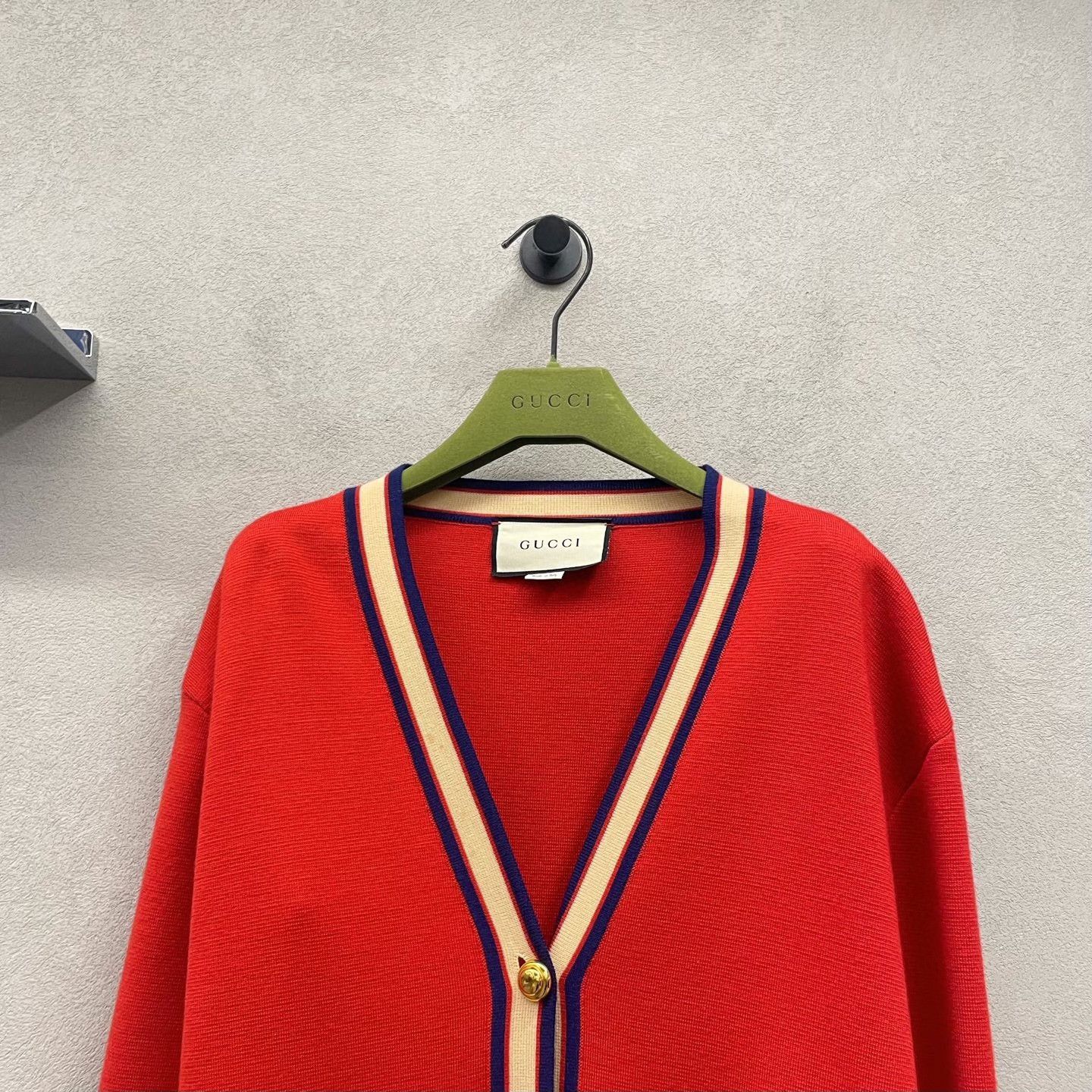 Gucci Gucci Red Knit Cardigan XXS Size XXS / US 00 / IT 34 - 4 Thumbnail