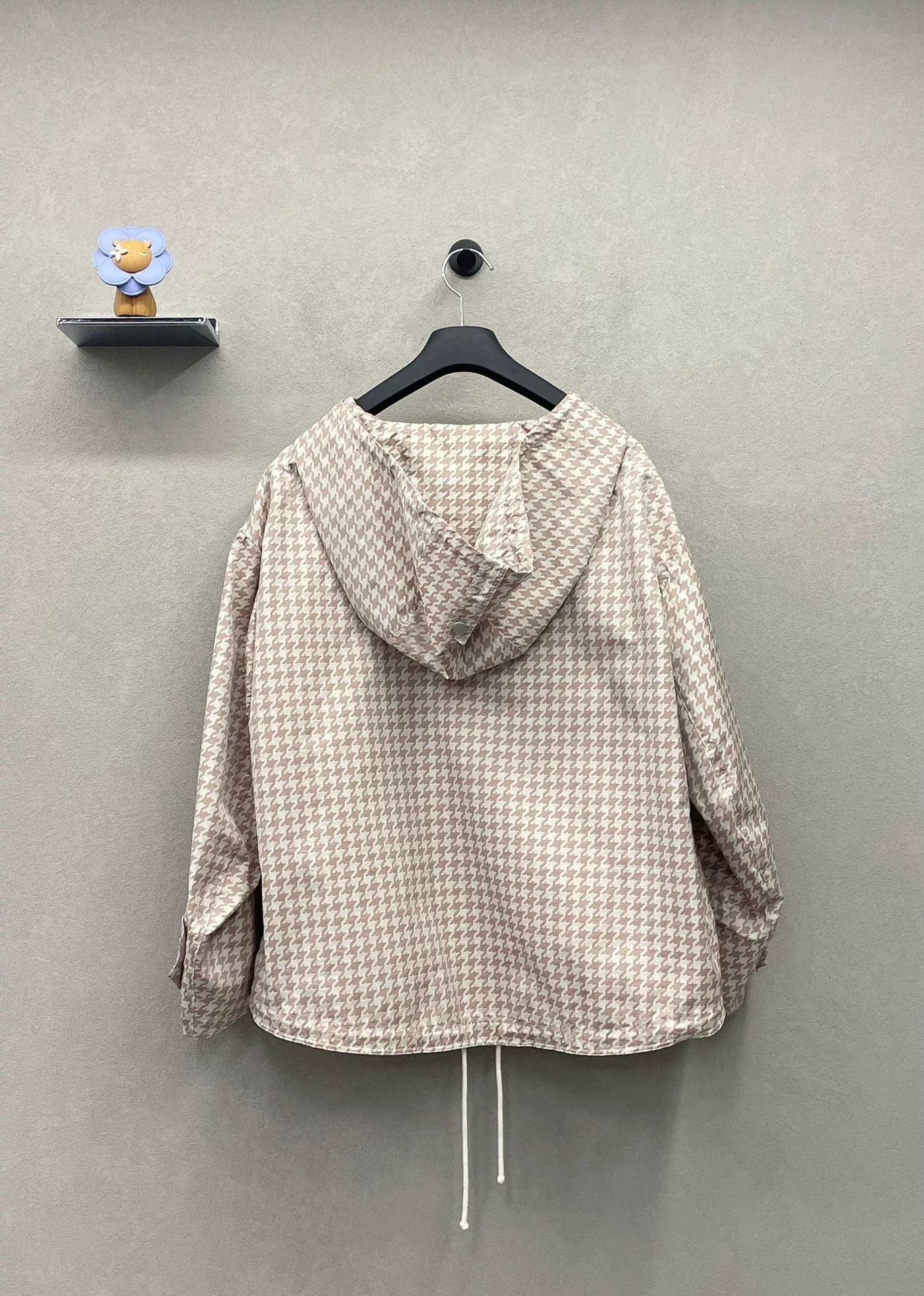 Dior Dior Houndstooth Hooded Windbreaker Size US XS / EU 42 / 0 - 2 Thumbnail