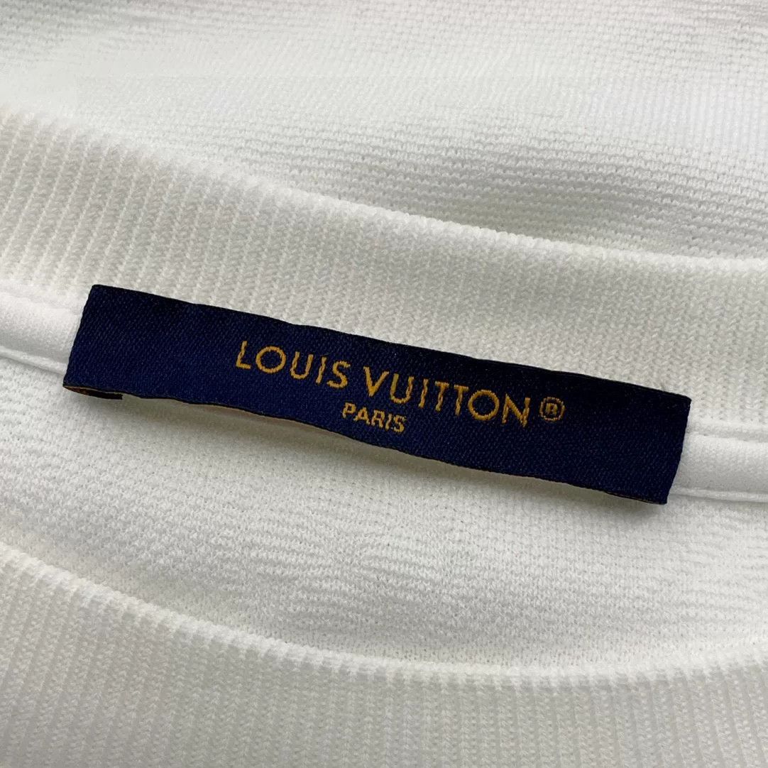 Louis Vuitton LV Monogram White Pocket Short Sleeve XS Size US XS / EU 42 / 0 - 5 Thumbnail