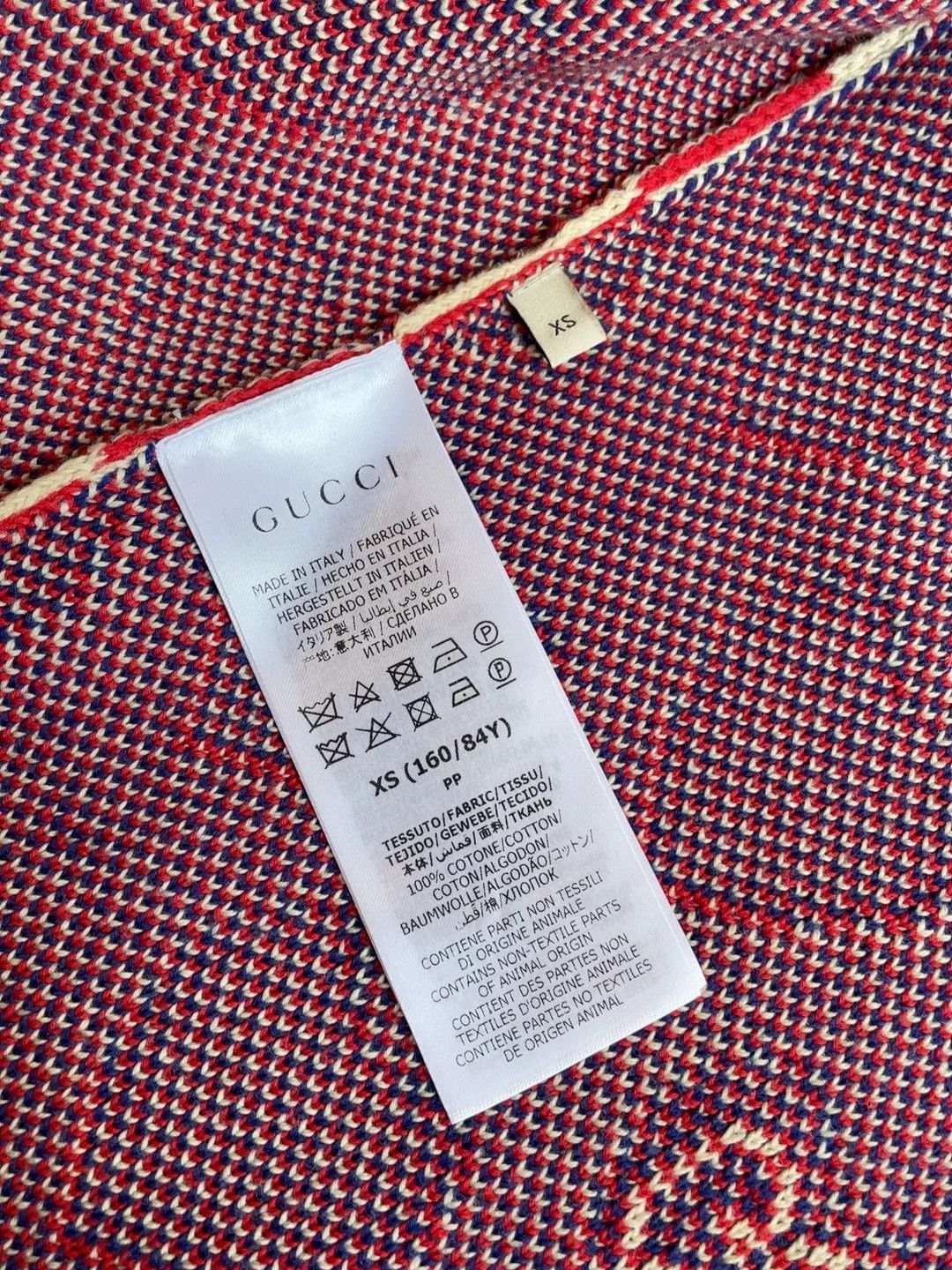 Gucci Gucci Heart Pattern Beige Knit Cardigan Size XS / US 0-2 / IT 36-38 - 6 Thumbnail