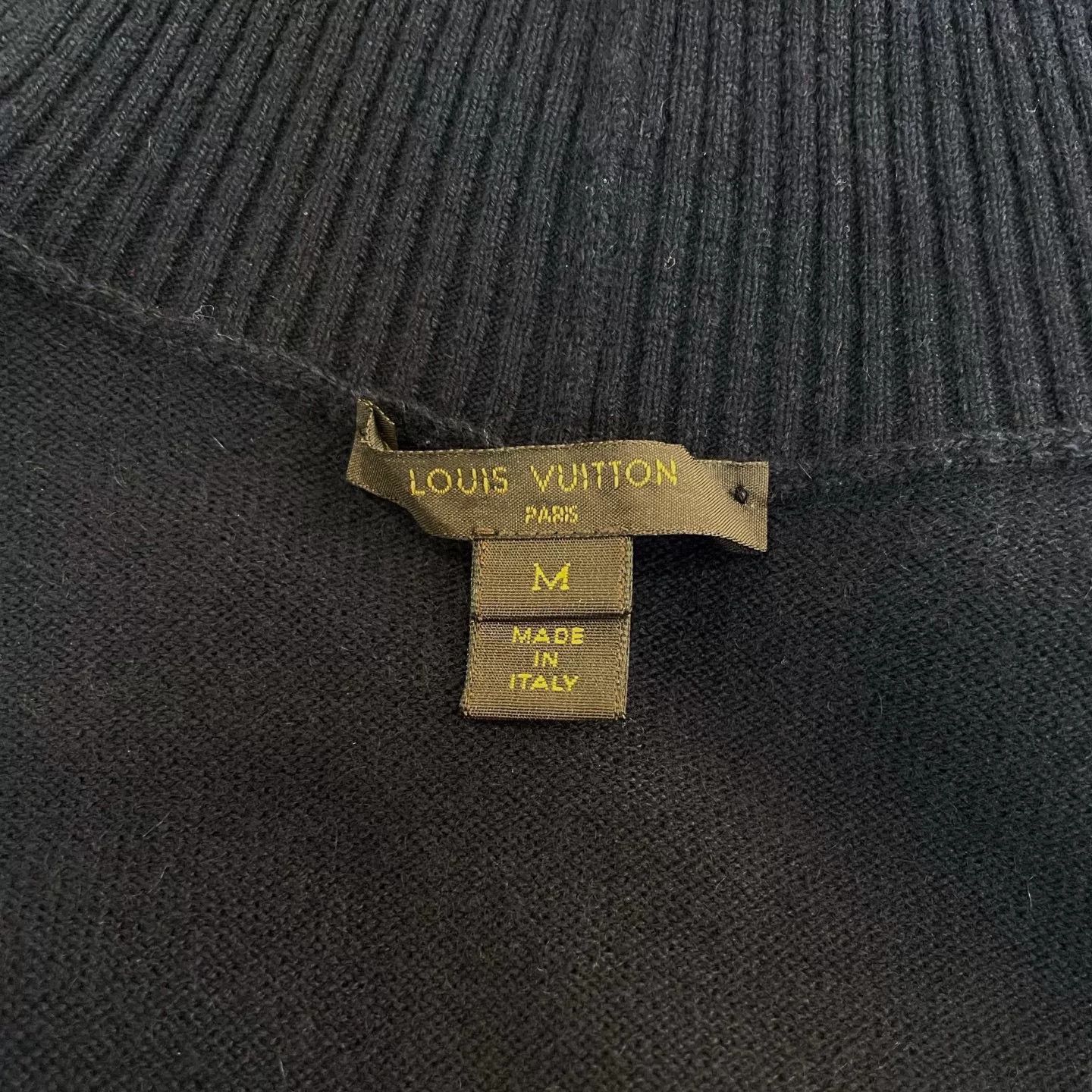 Louis Vuitton LV Navy Blue Knit Sweater Size M / US 6-8 / IT 42-44 - 5 Thumbnail