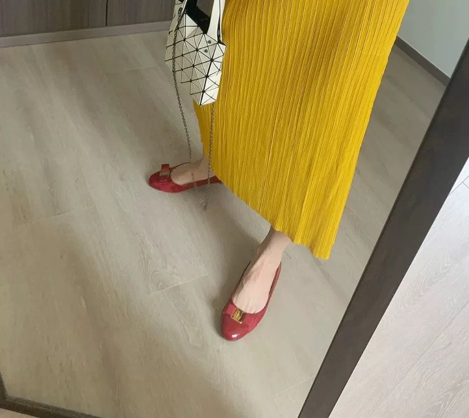 Salvatore Ferragamo Ferragamo Magenta Leather High Heels Size US 5 / IT 35 - 8 Thumbnail