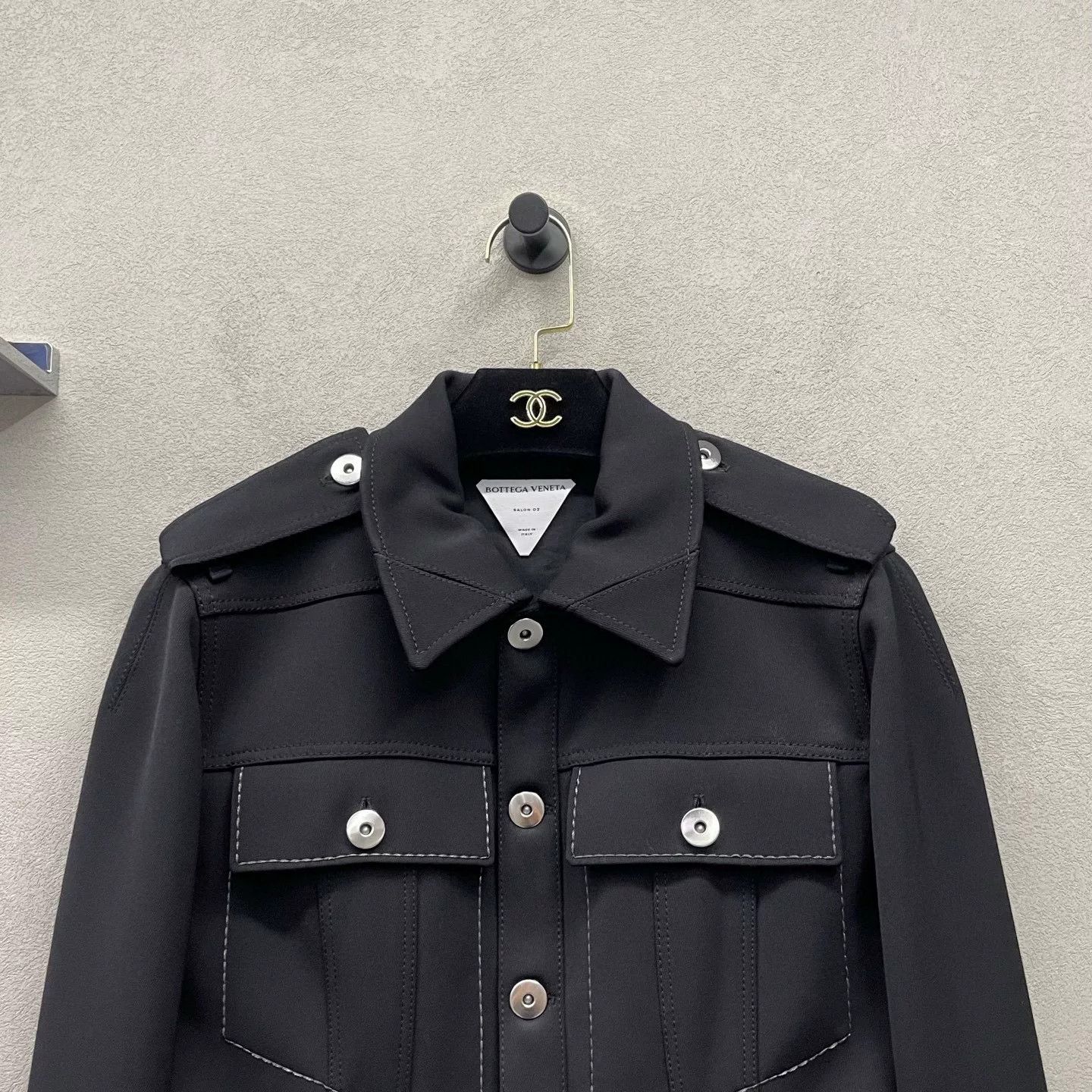 Bottega Veneta BV Bottega Veneta Black Jacket Size M / US 6-8 / IT 42-44 - 4 Thumbnail