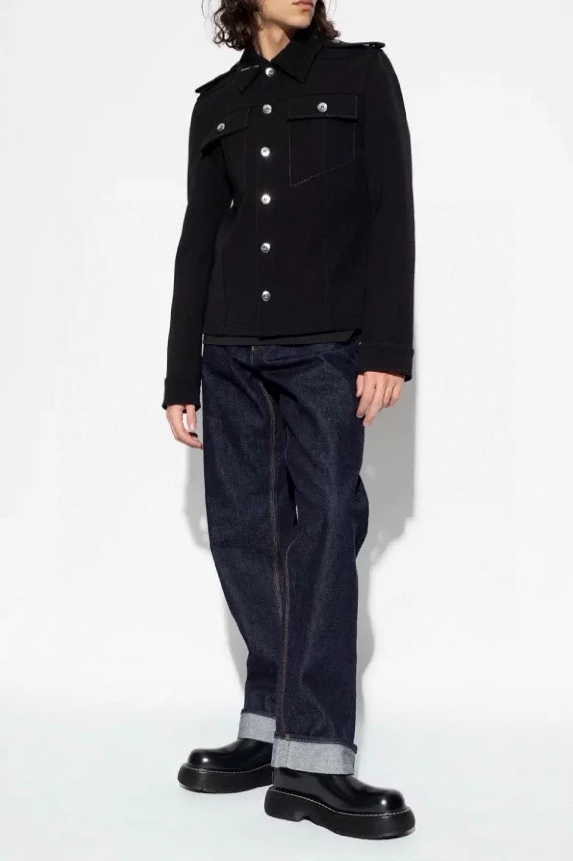 Bottega Veneta BV Bottega Veneta Black Jacket Size M / US 6-8 / IT 42-44 - 8 Thumbnail