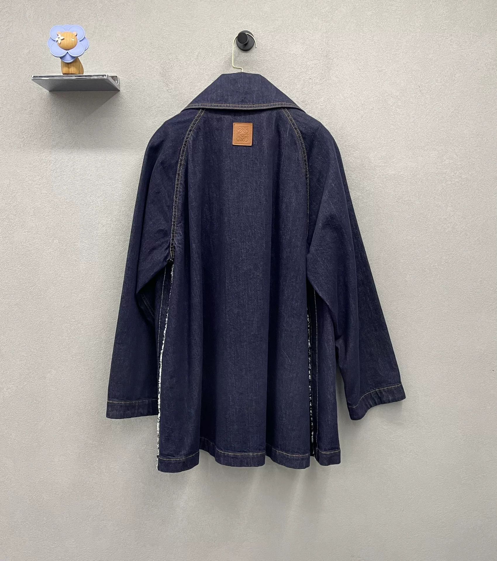 Loewe Loewe Dark Blue Denim Jacket Size US M / EU 48-50 / 2 - 2 Thumbnail