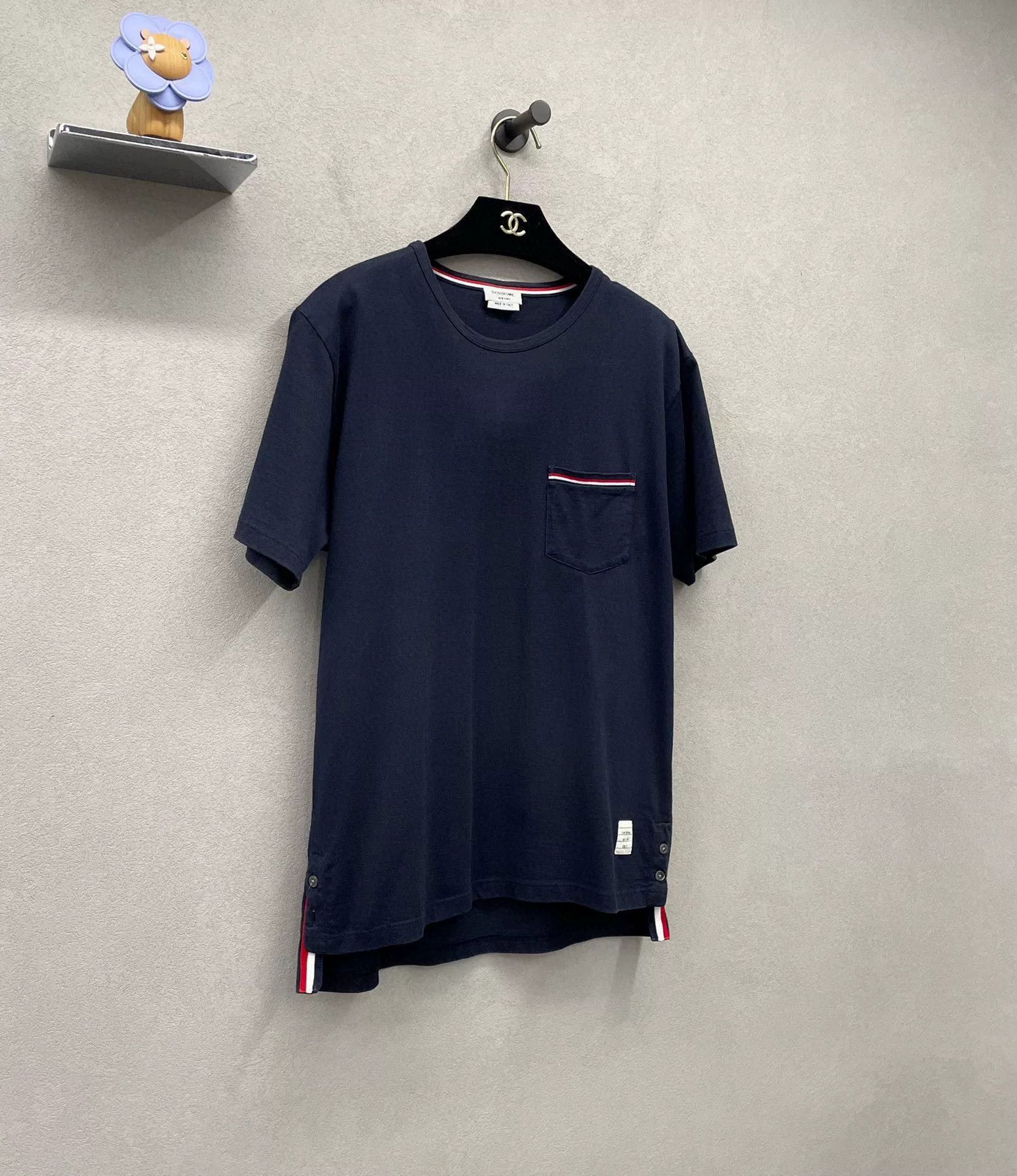 Thom Browne Thom Browne Navy Short-Sleeve Top Size US S / EU 44-46 / 1 - 3 Thumbnail