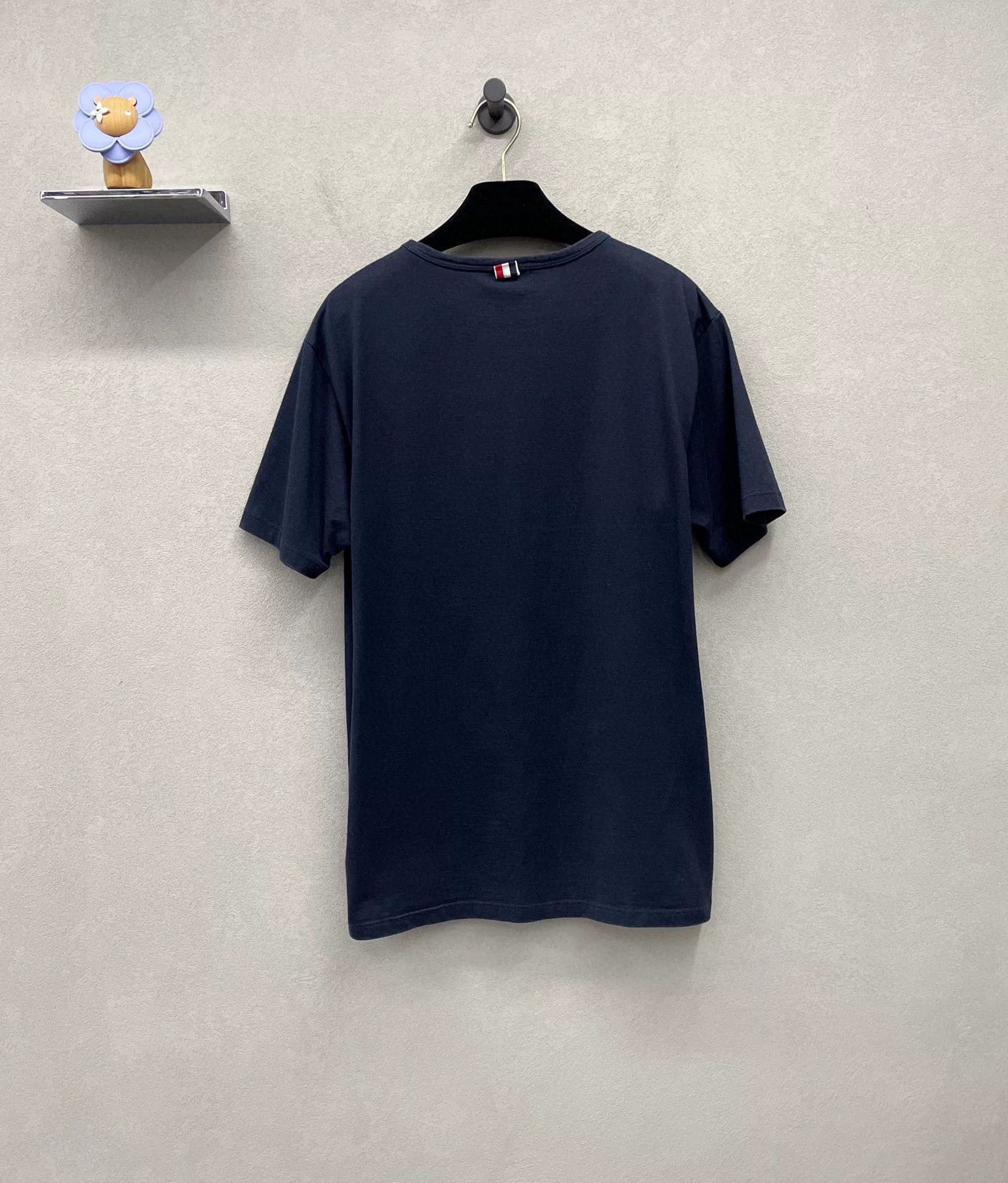 Thom Browne Thom Browne Navy Short-Sleeve Top Size US S / EU 44-46 / 1 - 2 Thumbnail
