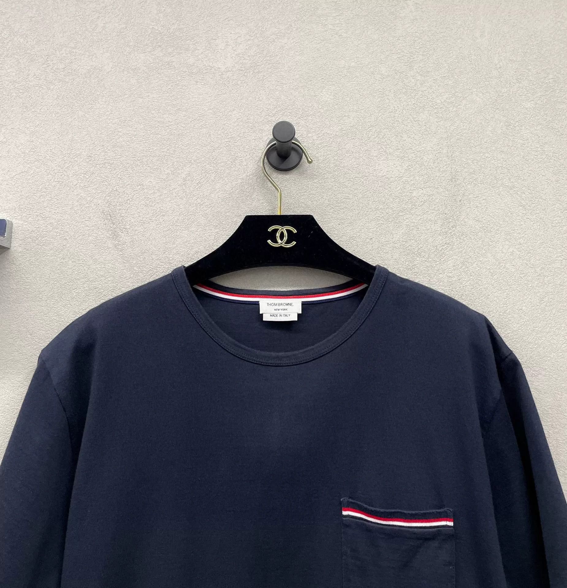 Thom Browne Thom Browne Navy Short-Sleeve Top Size US S / EU 44-46 / 1 - 4 Thumbnail