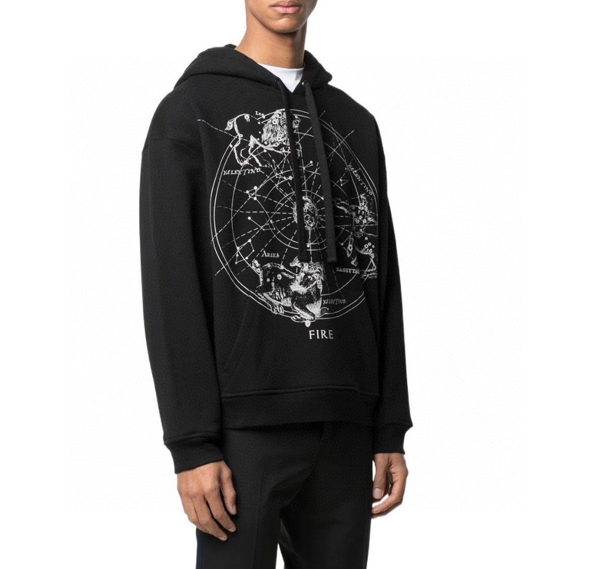 Valentino Valentino Black Sweatshirt Size L Size US L / EU 52-54 / 3 - 9 Thumbnail