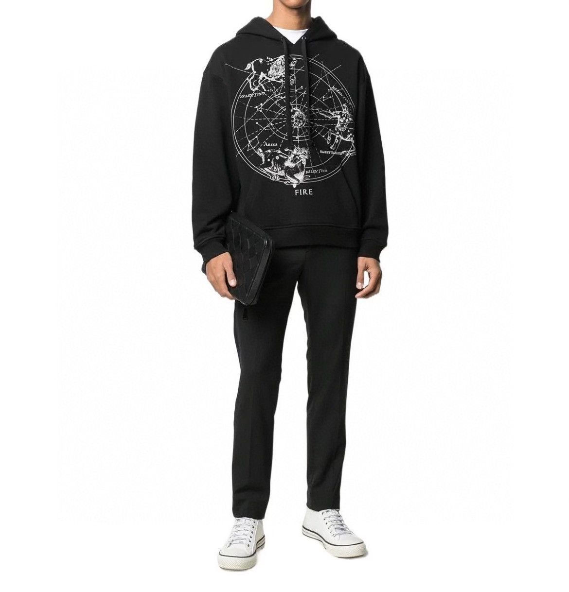Valentino Valentino Black Sweatshirt Size L Size US L / EU 52-54 / 3 - 7 Thumbnail