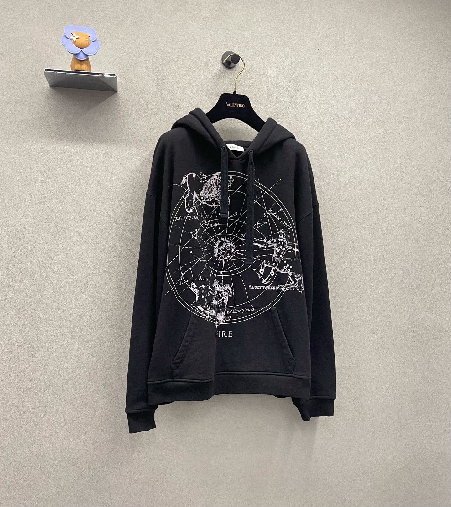 Valentino Valentino Black Sweatshirt Size L Size US L / EU 52-54 / 3 - 3 Thumbnail