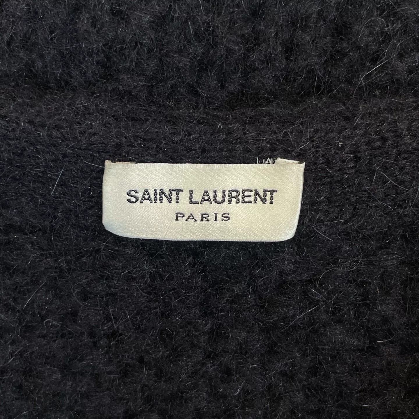 Saint Laurent Paris Saint Laurent Black Knit Cardigan Size XS / US 0-2 / IT 36-38 - 5 Thumbnail