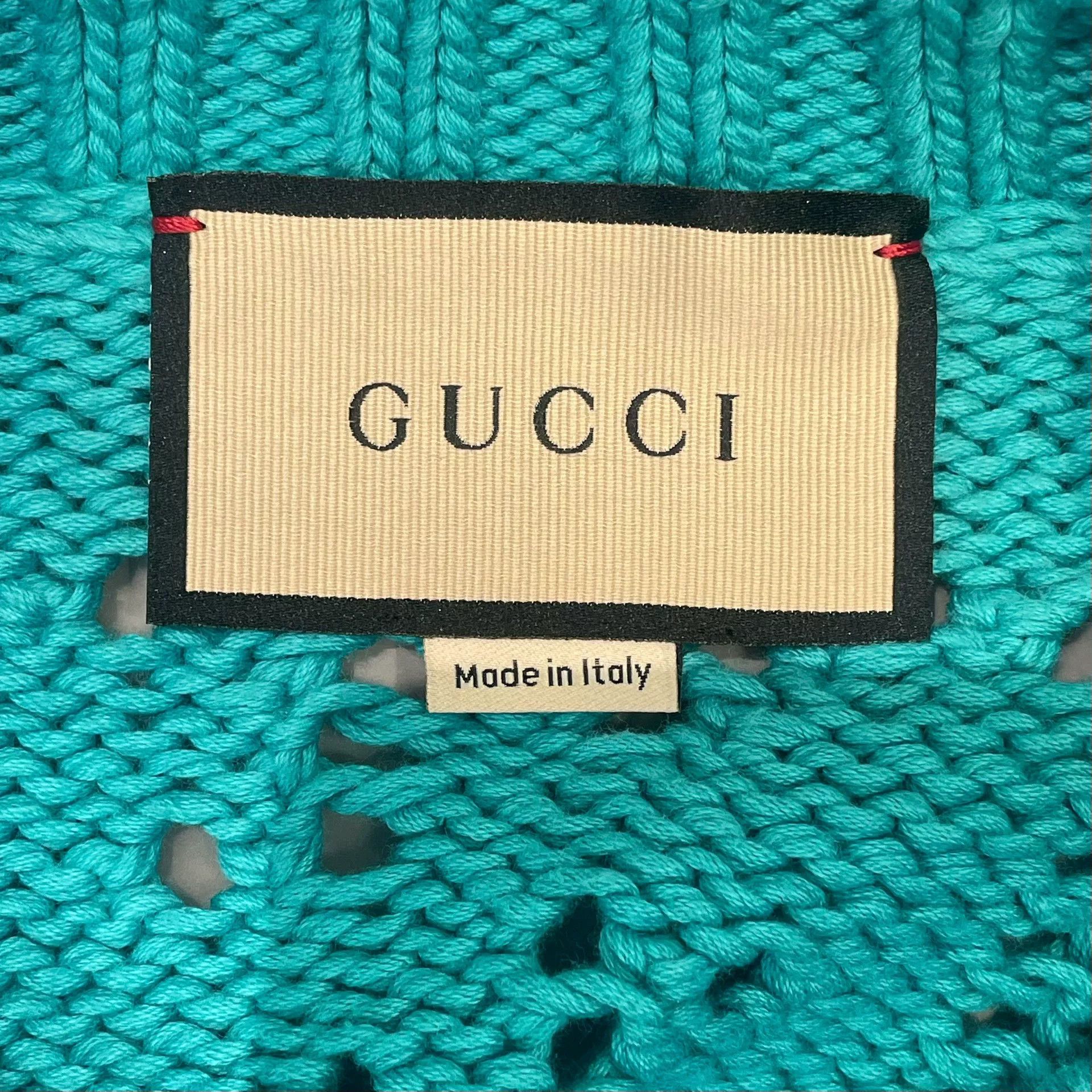 Gucci Gucci Blue Cartoon Embroidery Sweater Size M / US 6-8 / IT 42-44 - 5 Thumbnail
