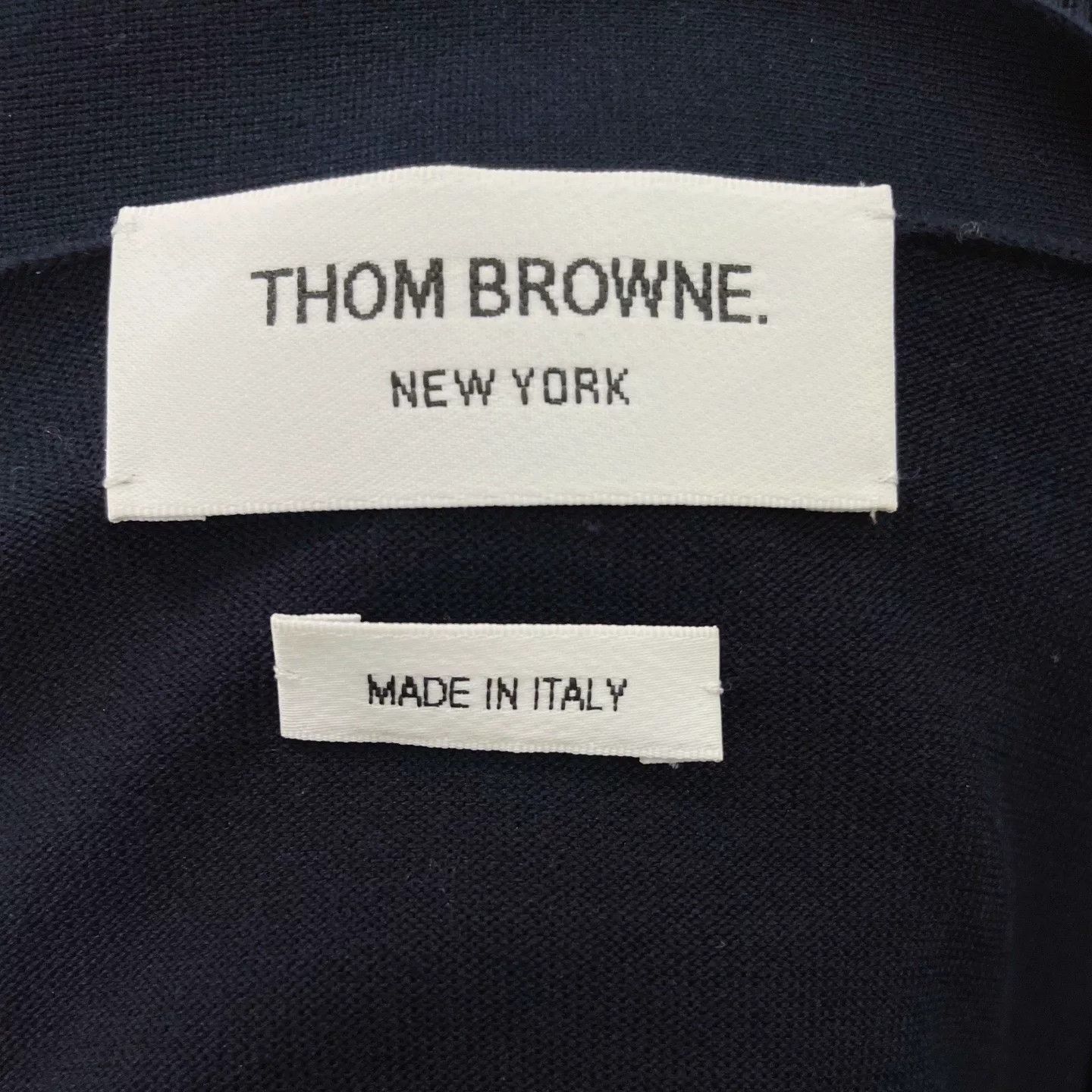 Thom Browne Thom Browne V-Neck Button Knit Sweater Size US M / EU 48-50 / 2 - 5 Thumbnail