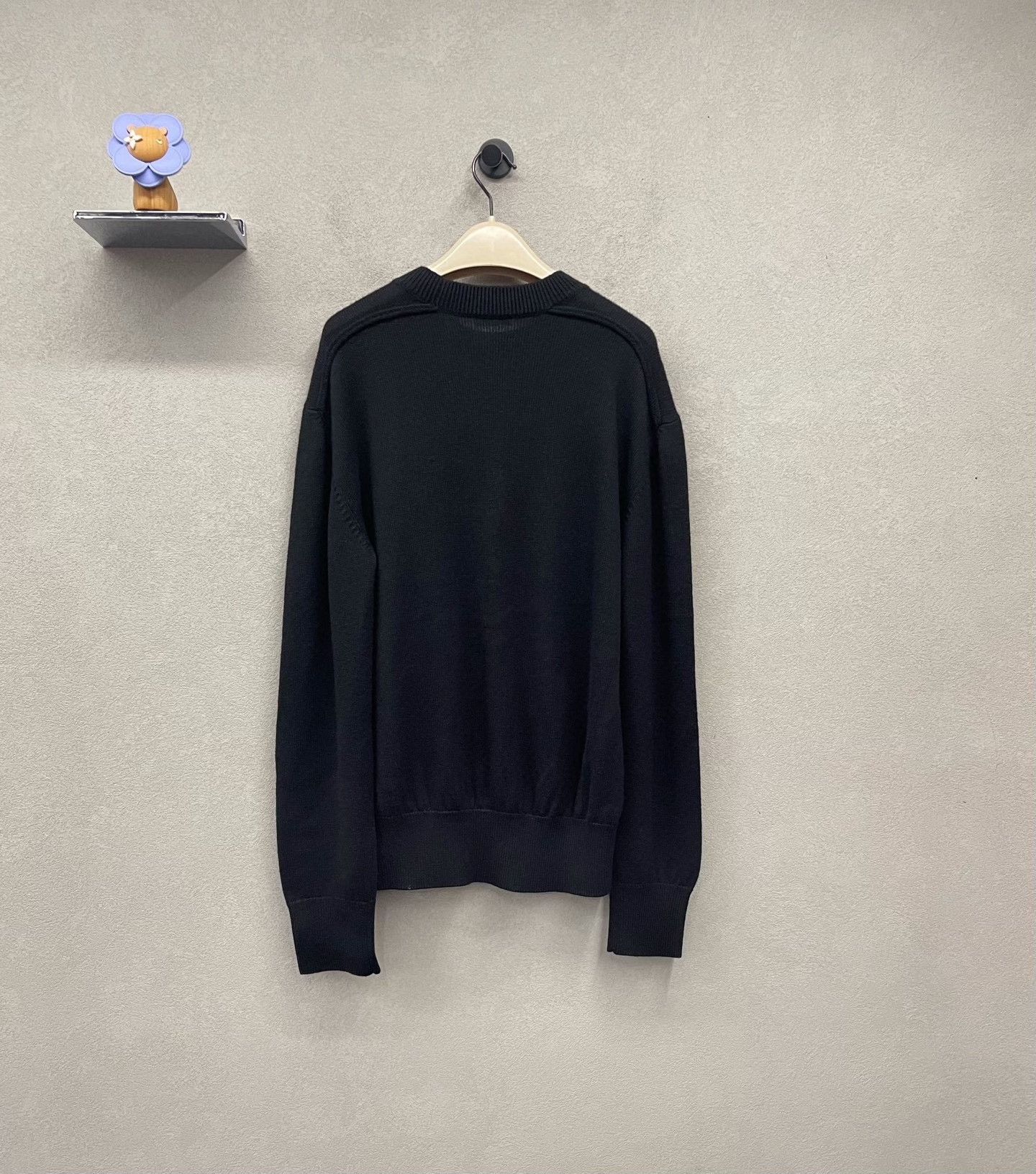 Burberry Burberry Logo Patch Black Sweater Size US M / EU 48-50 / 2 - 2 Thumbnail