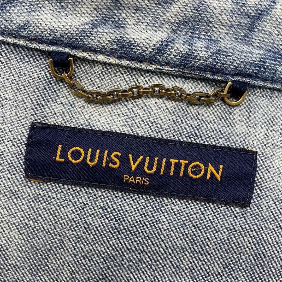 Louis Vuitton LV Light Blue Denim Jacket L Size US L / EU 52-54 / 3 - 5 Thumbnail