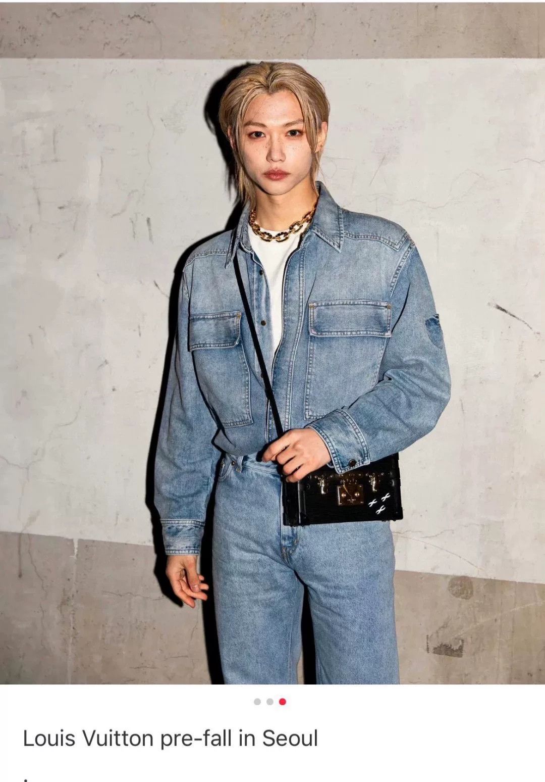 Louis Vuitton LV Light Blue Denim Jacket L Size US L / EU 52-54 / 3 - 9 Thumbnail