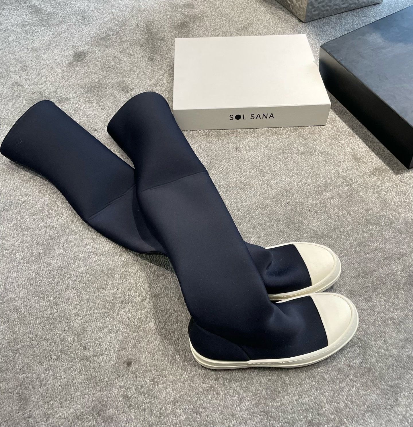 Rick Owens Rick Owens RO Over-the-Knee Boots Size US 5 / IT 35 - 3 Thumbnail