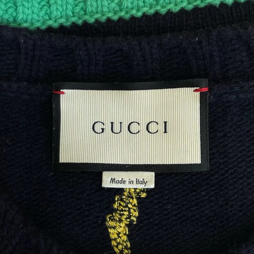 Gucci Gucci Embroidered Print Sweater Size S / US 4 / IT 40 - 5 Thumbnail