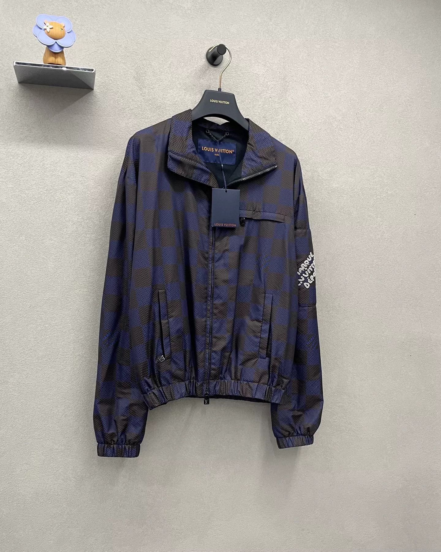 Louis Vuitton LV x Pharrell Checkerboard Navy Jacket Size US S / EU 44-46 / 1 - 3 Thumbnail