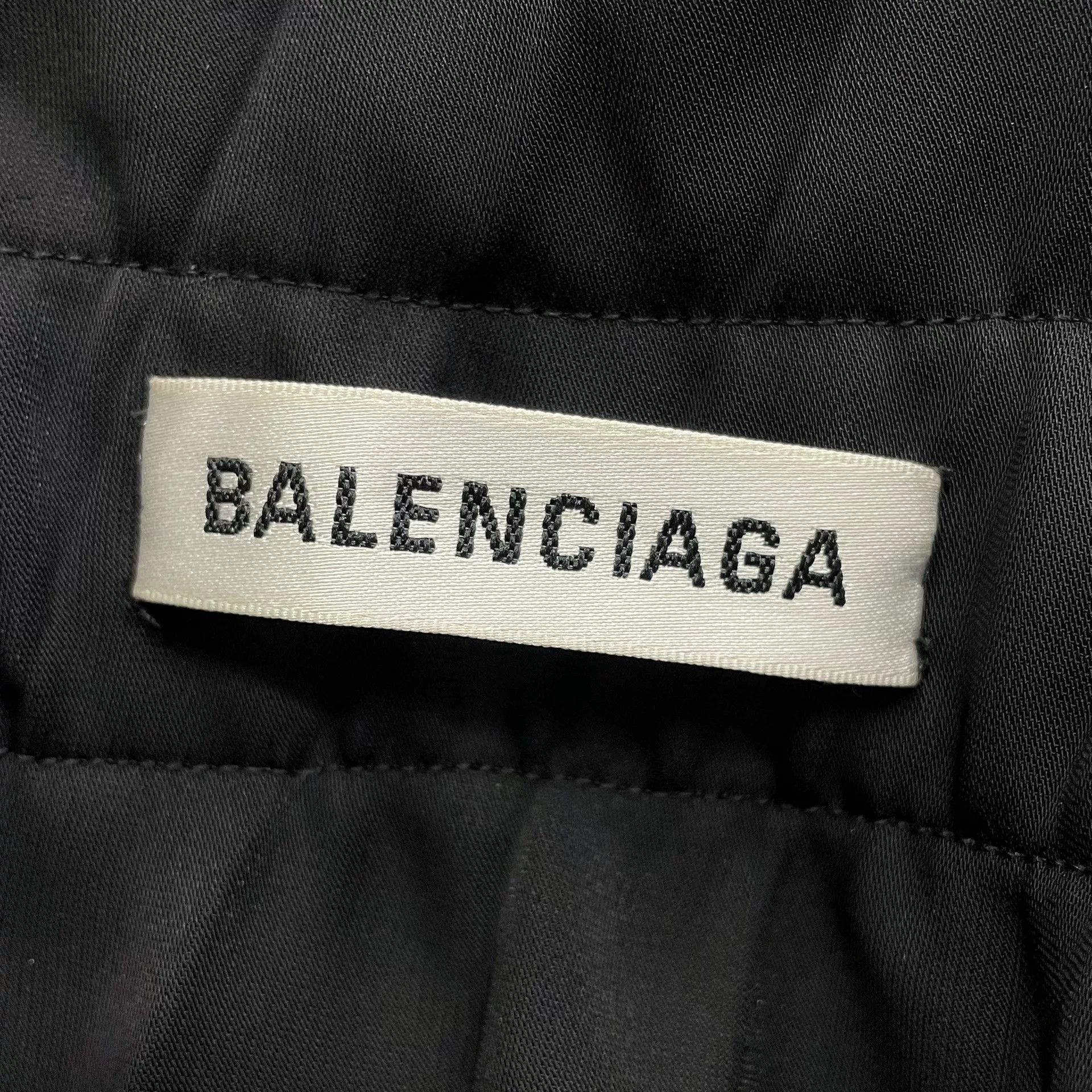Balenciaga Balenciaga Black Pleated Skirt Size 36" / US 14 / IT 50 - 6 Thumbnail