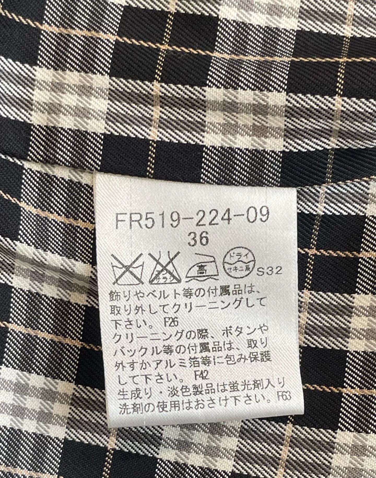Burberry Burberry Black Double-Breasted Belted Trench Size XS / US 0-2 / IT 36-38 - 6 Thumbnail