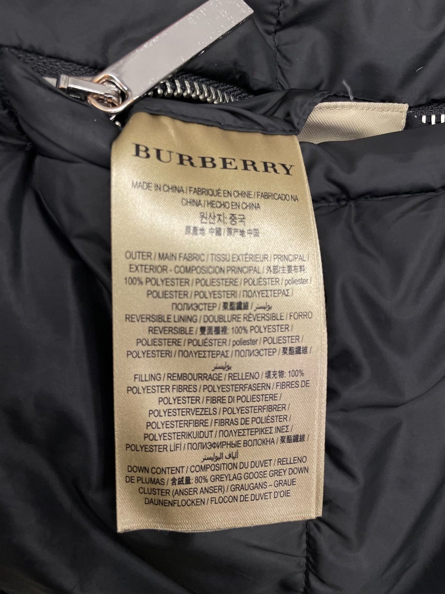 Burberry Burberry Classic Check Down Jacket Size US M / EU 48-50 / 2 - 8 Thumbnail