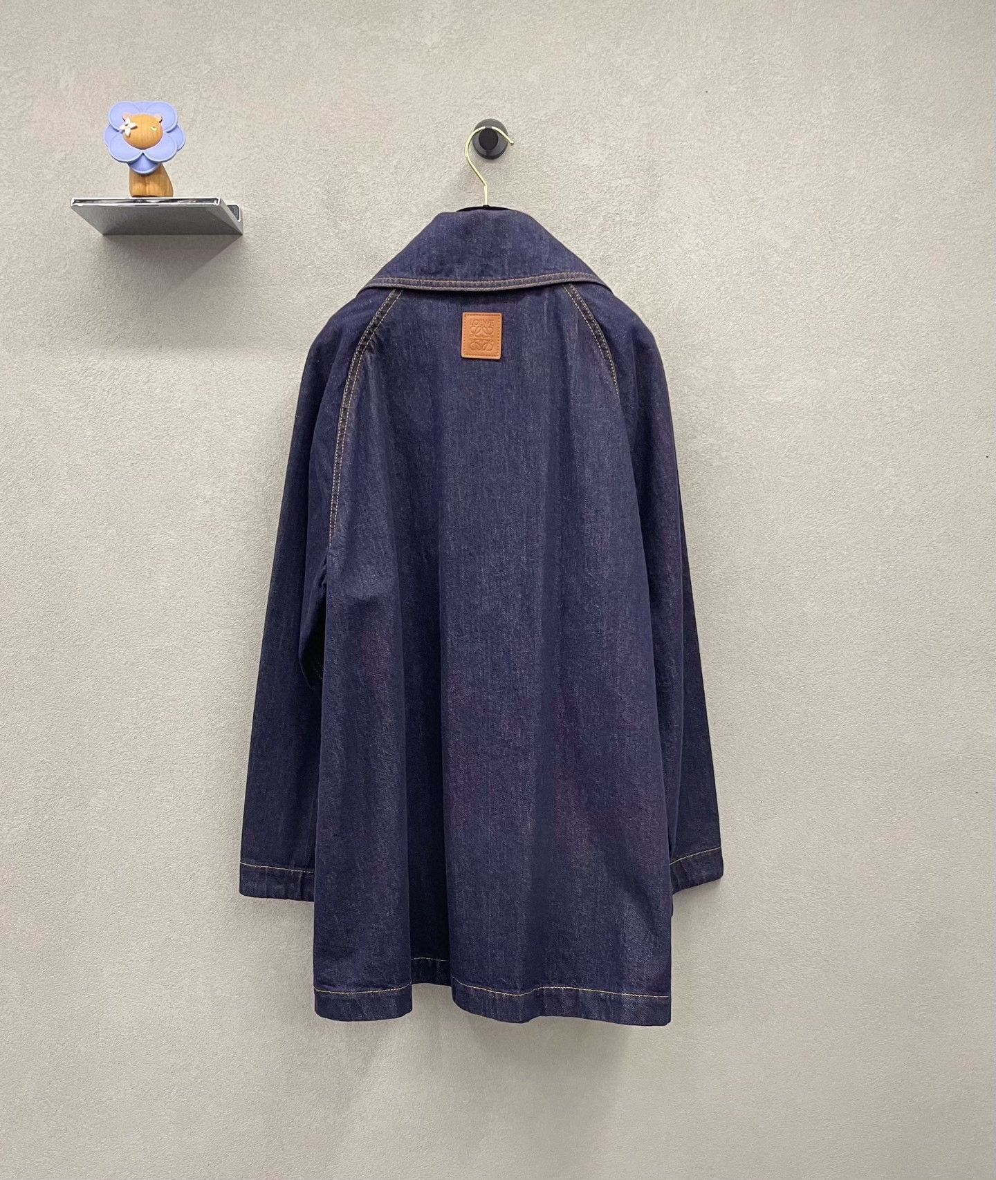 Loewe Loewe Navy Blue Denim Jacket Size US L / EU 52-54 / 3 - 2 Thumbnail