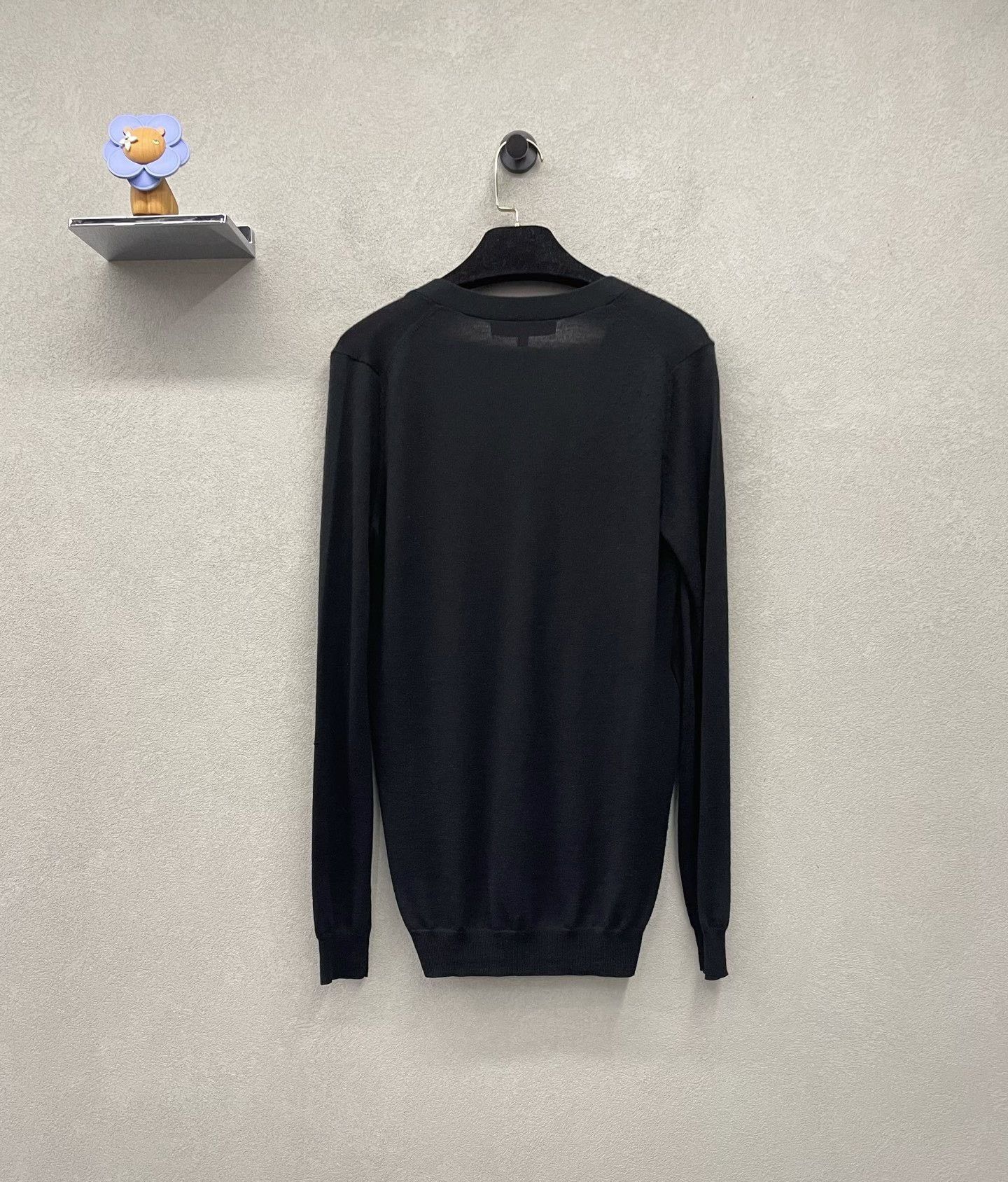 MCQ MCQ Black Knit Cardigan Size XS / US 0-2 / IT 36-38 - 2 Thumbnail