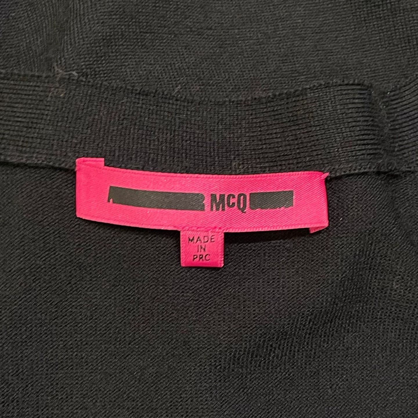 MCQ MCQ Black Knit Cardigan Size XS / US 0-2 / IT 36-38 - 5 Thumbnail