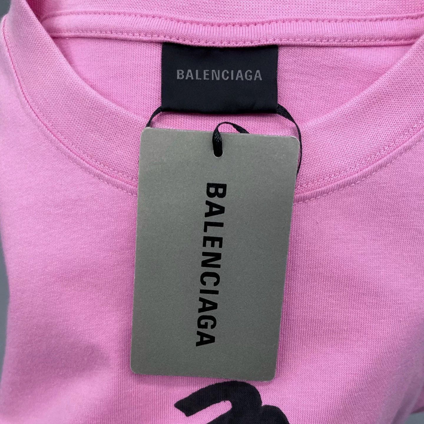 Balenciaga Balenciaga Pink Short-Sleeve Top Size L Size L / US 10 / IT 46 - 6 Thumbnail