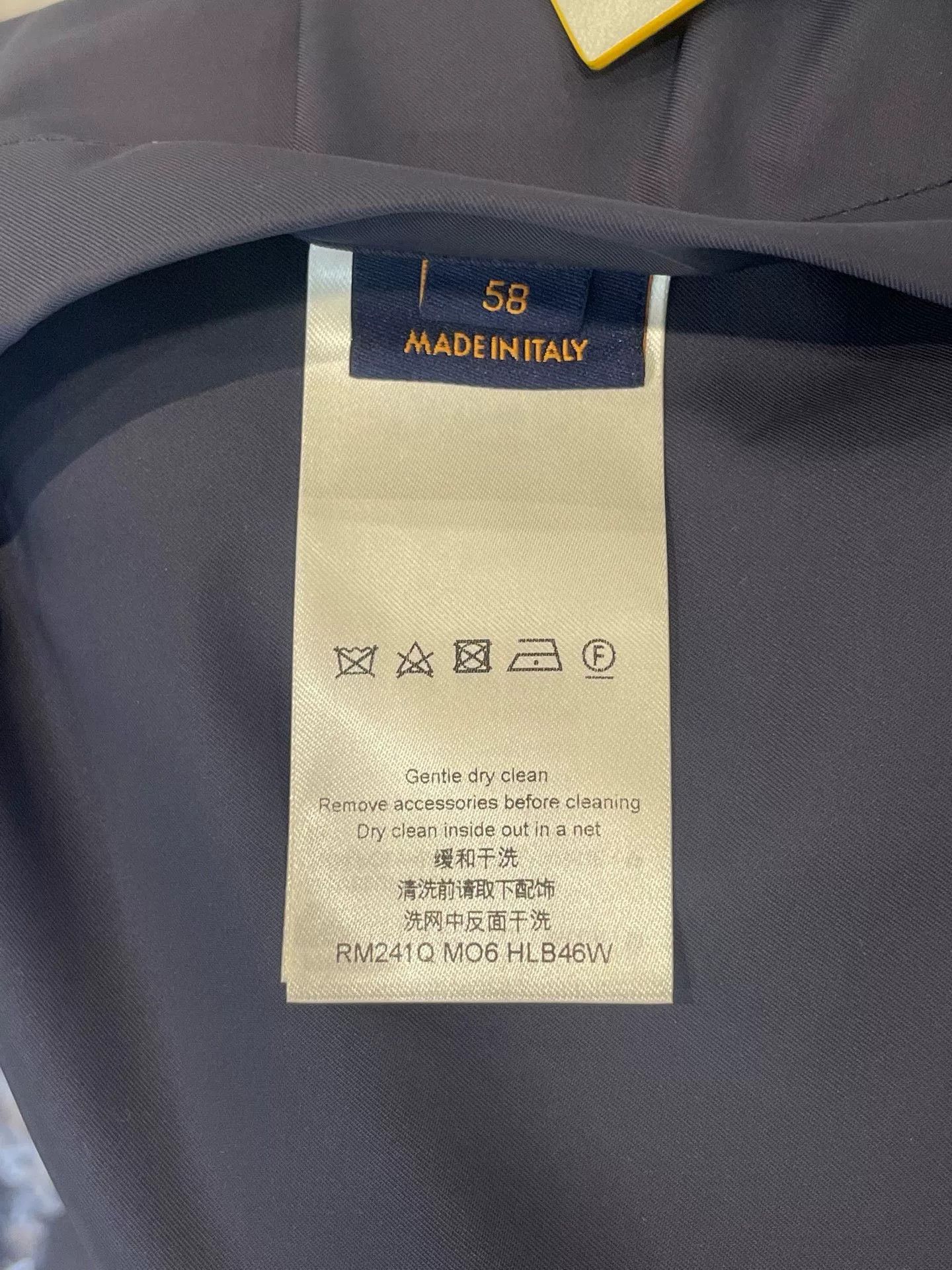 Louis Vuitton LV Navy Logo Print Reversible Windproof Jacket Size US XXL / EU 58 / 5 - 4 Thumbnail