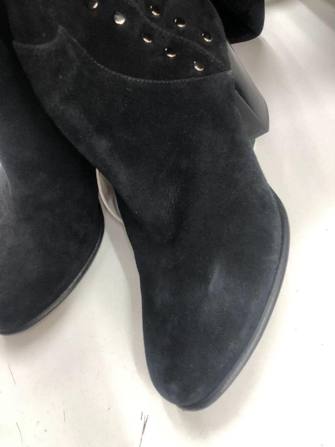 Bvlgari Bvlgari Suede Gold Boots 36 Women Size US 6 / IT 36 - 9 Thumbnail