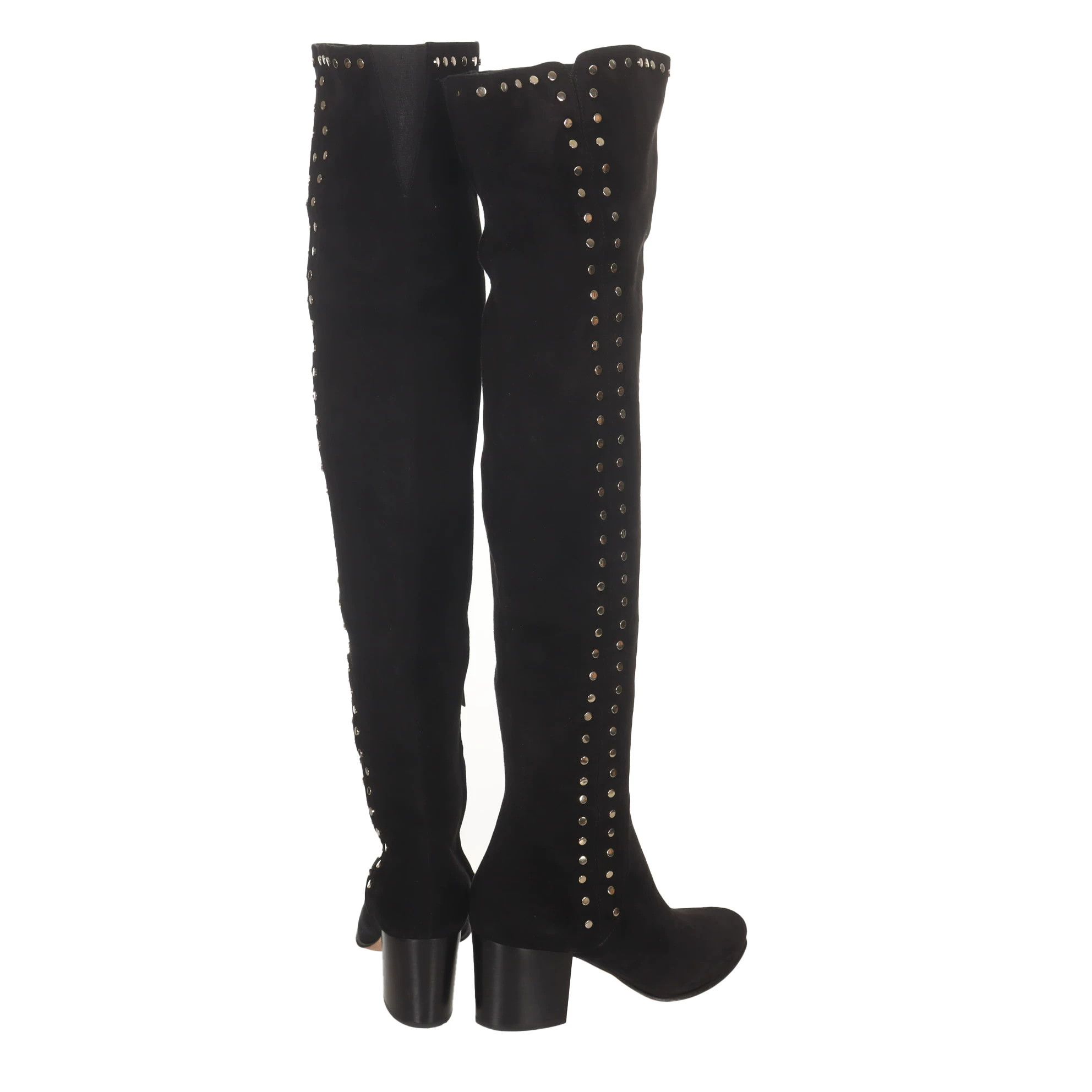 Bvlgari Bvlgari Suede Gold Boots 36 Women Size US 6 / IT 36 - 4 Thumbnail