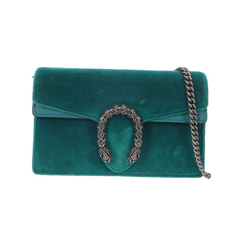 Gucci Gucci Tiger Silver Shoulder Bag Women Size ONE SIZE - 10 Thumbnail