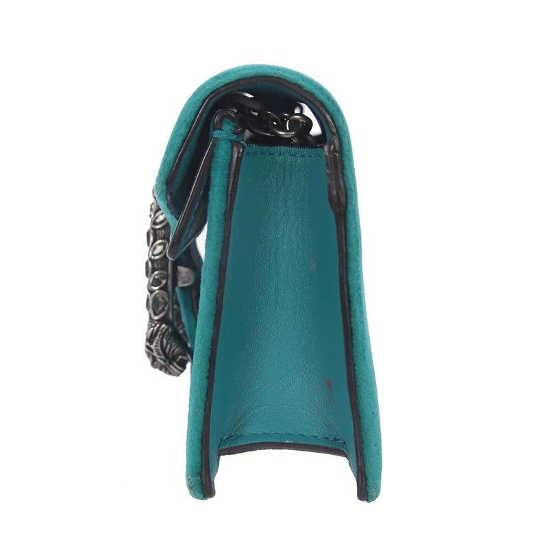 Gucci Gucci Tiger Silver Shoulder Bag Women Size ONE SIZE - 4 Thumbnail