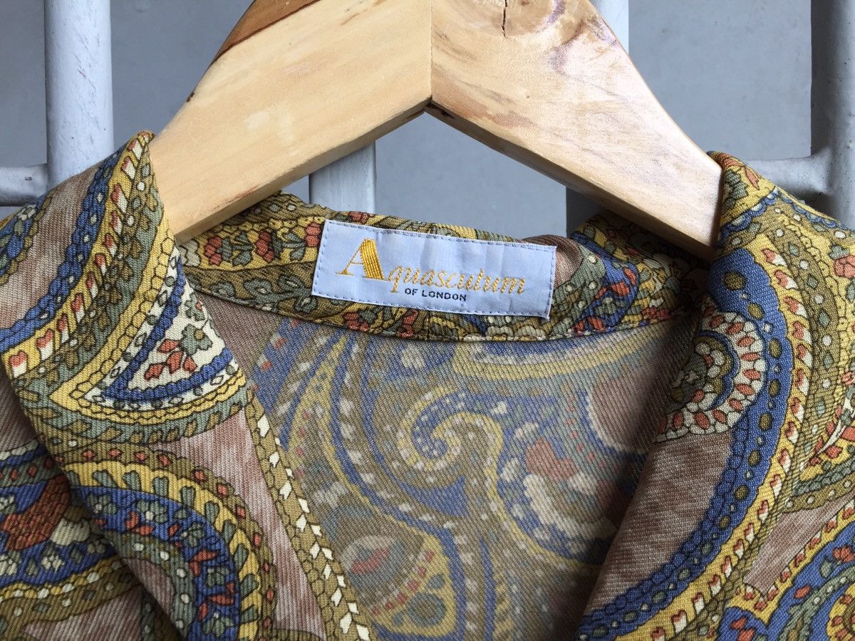 Aquascutum Aquascutum piasley Longsleeve Buttonups Shirt Size US M / EU 48-50 / 2 - 7 Thumbnail