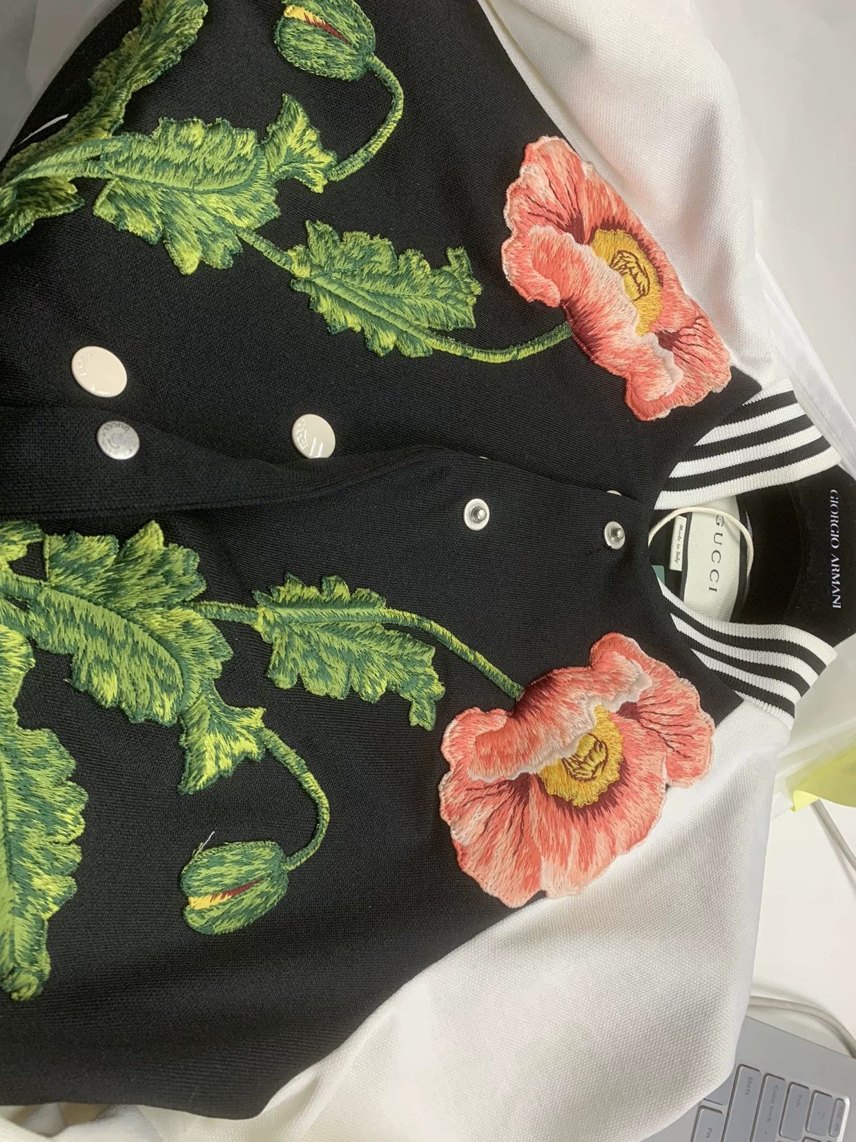Gucci Gucci Polyester Embroidered Multi Hoodie XS Men Size US XS / EU 42 / 0 - 8 Thumbnail